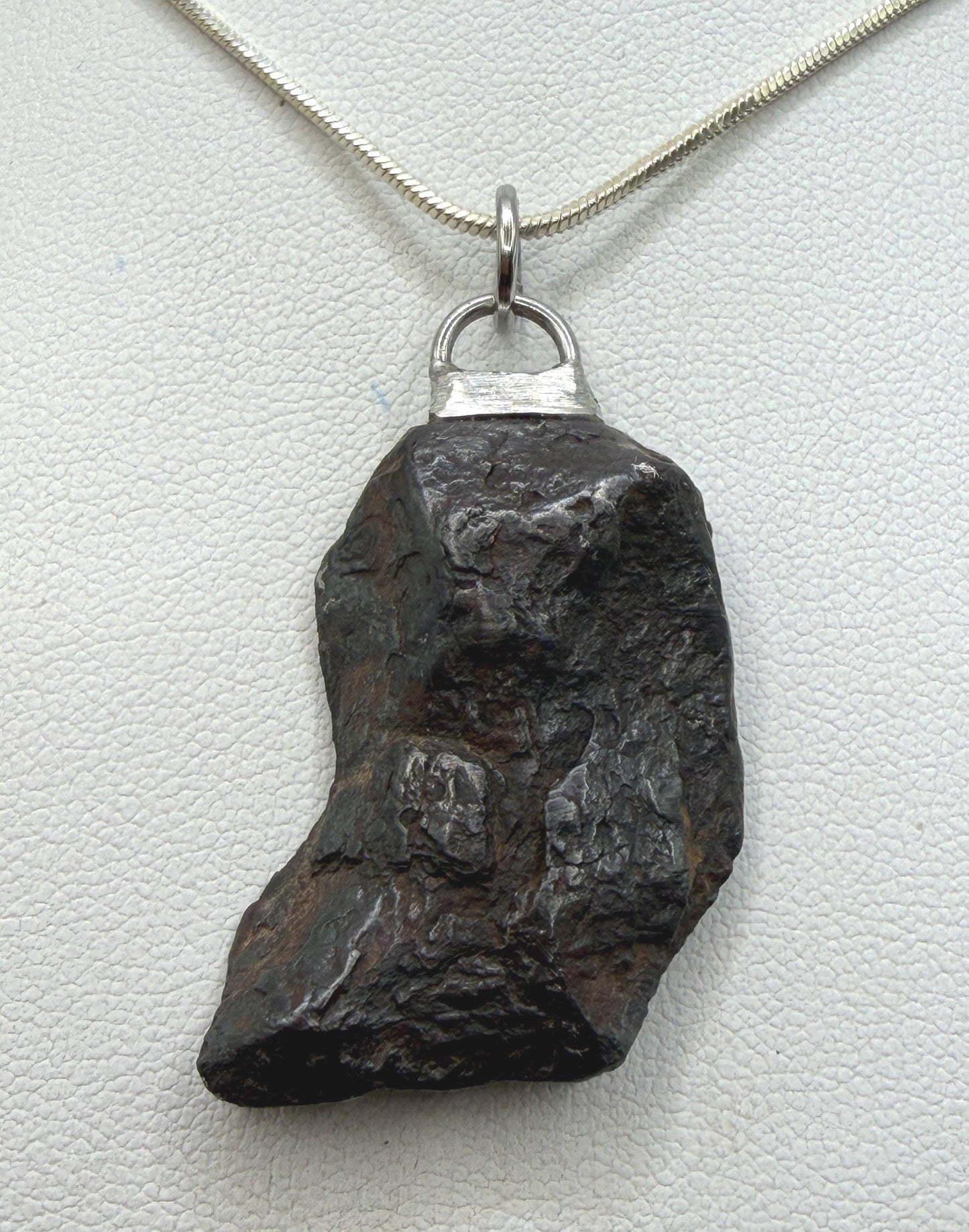 Canyon Diablo Iron Meteorite Pendant: Arizona Space Gift, 15.00