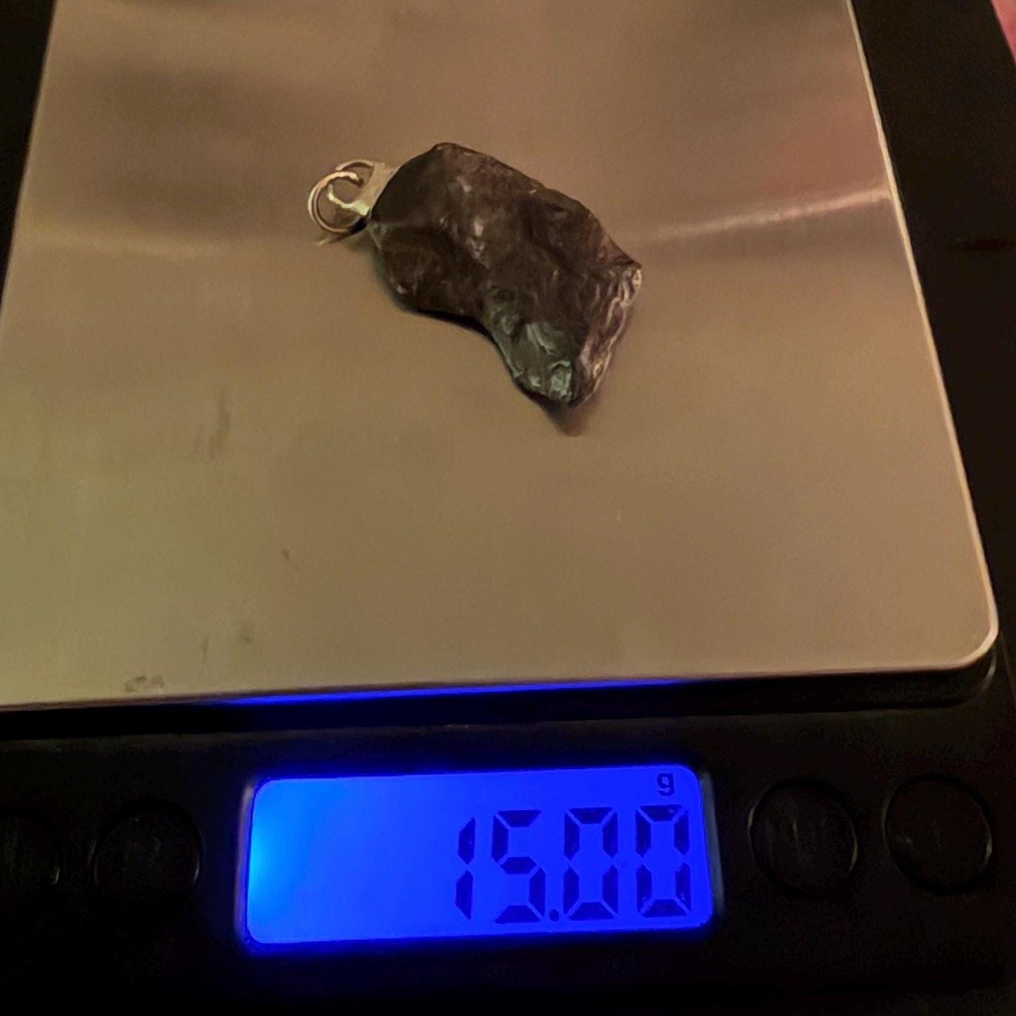 Canyon Diablo Iron Meteorite Pendant: Arizona Space Gift, 15.00