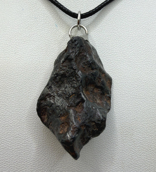 Canyon Diablo Iron Meteorite Pendant: Arizona Space Gift, 36.49g