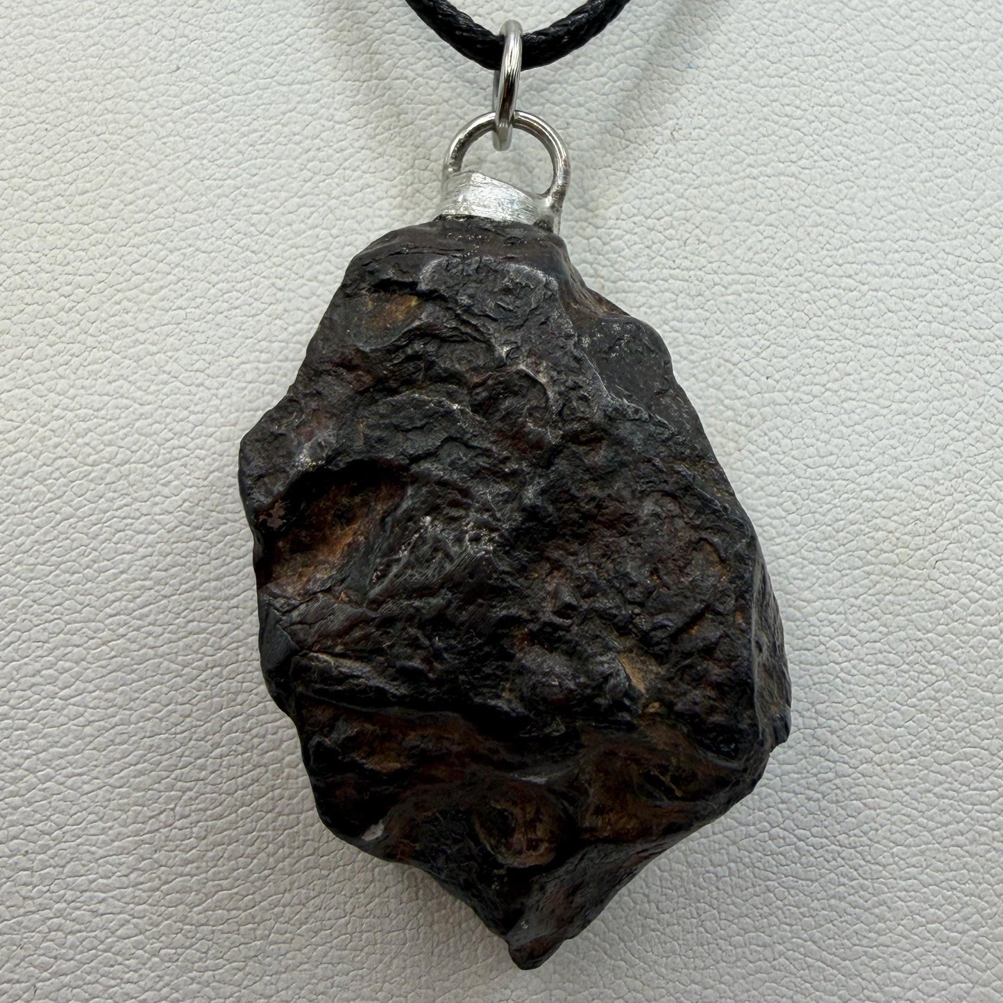 Canyon Diablo Iron Meteorite Pendant: Arizona Space Gift, 36.49g