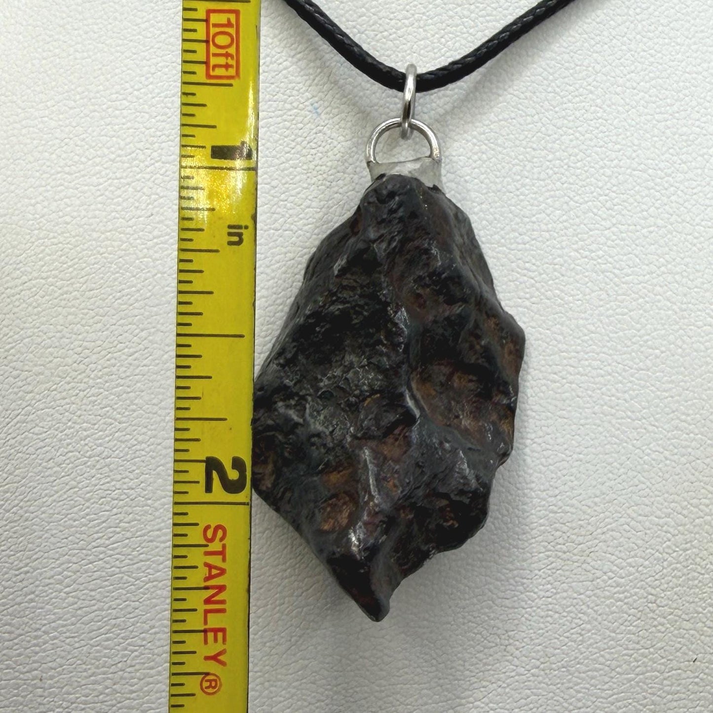 Canyon Diablo Iron Meteorite Pendant: Arizona Space Gift, 36.49g