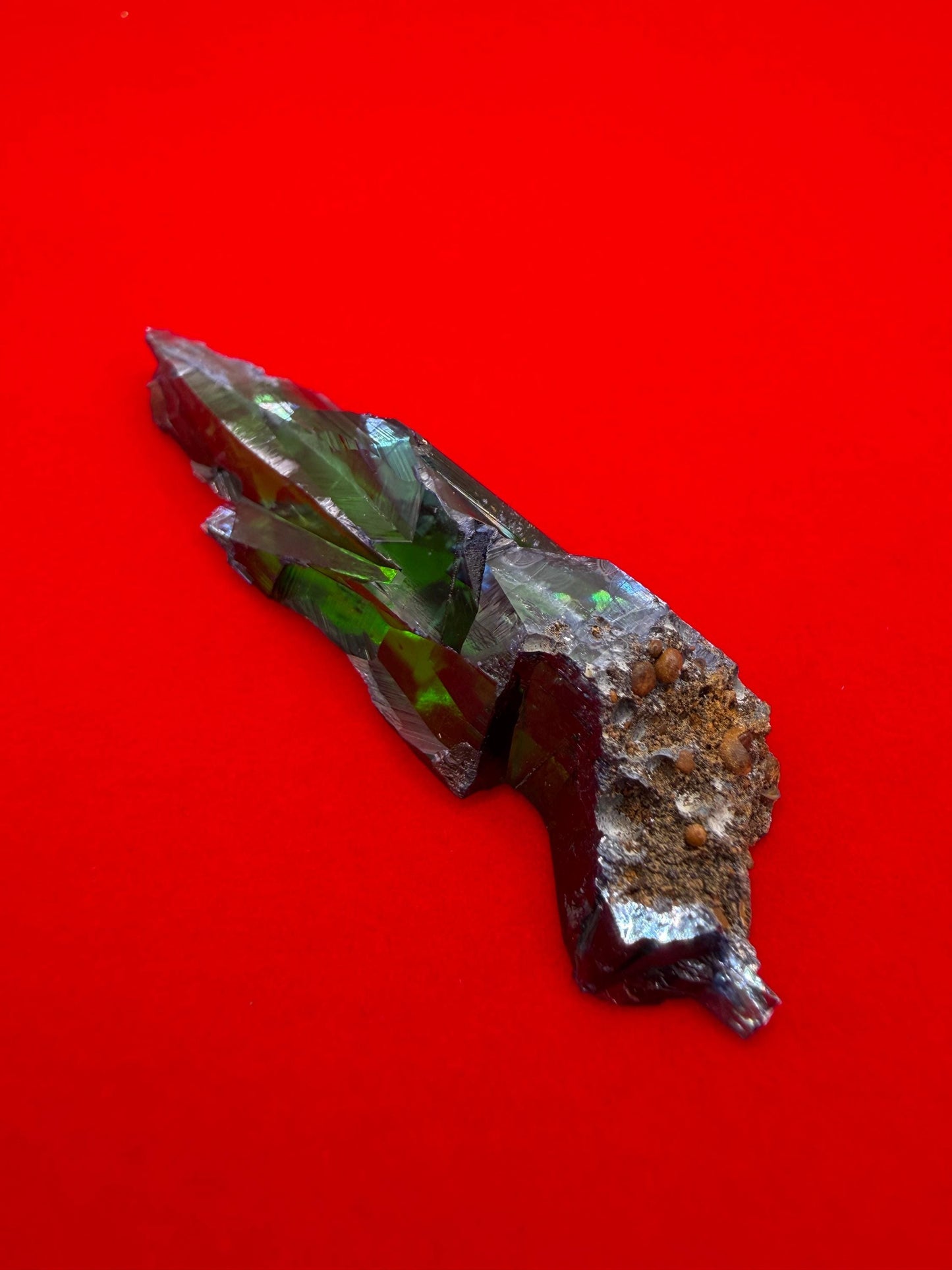 Rare Brazilian Vivianite Crystal: Reiki Energy Stone, Collector's Gem, 8.98g/44.9ct