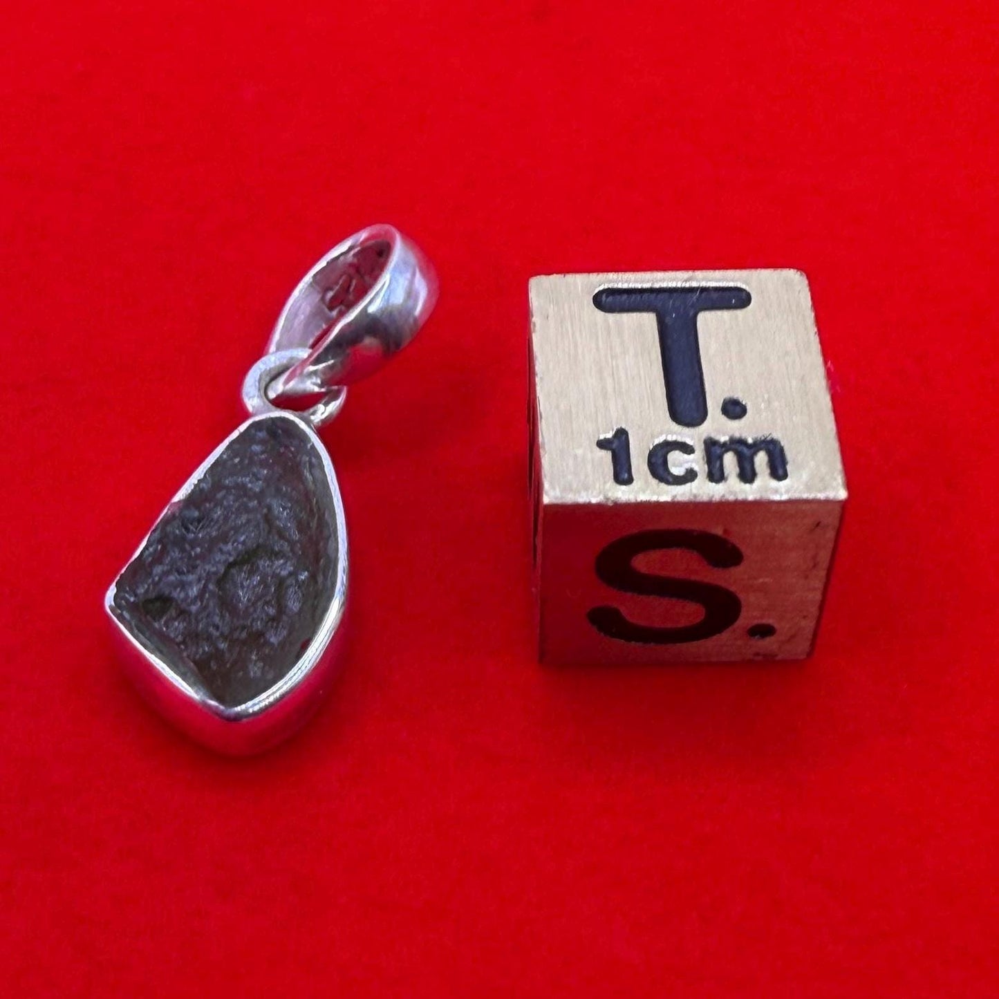 Authentic Moldavite Tektite Pendant: Czech Republic, Reiki Energy