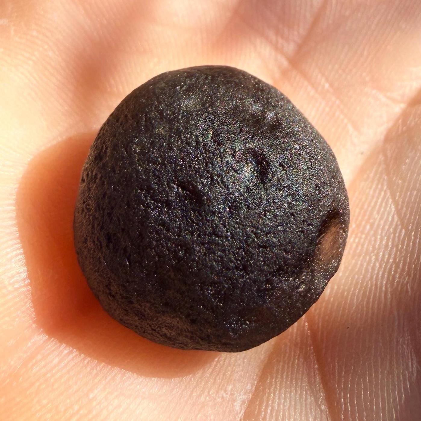 Saffordite Stone: Rare Cintamani, Arizona Tektite - 5.80 Grams