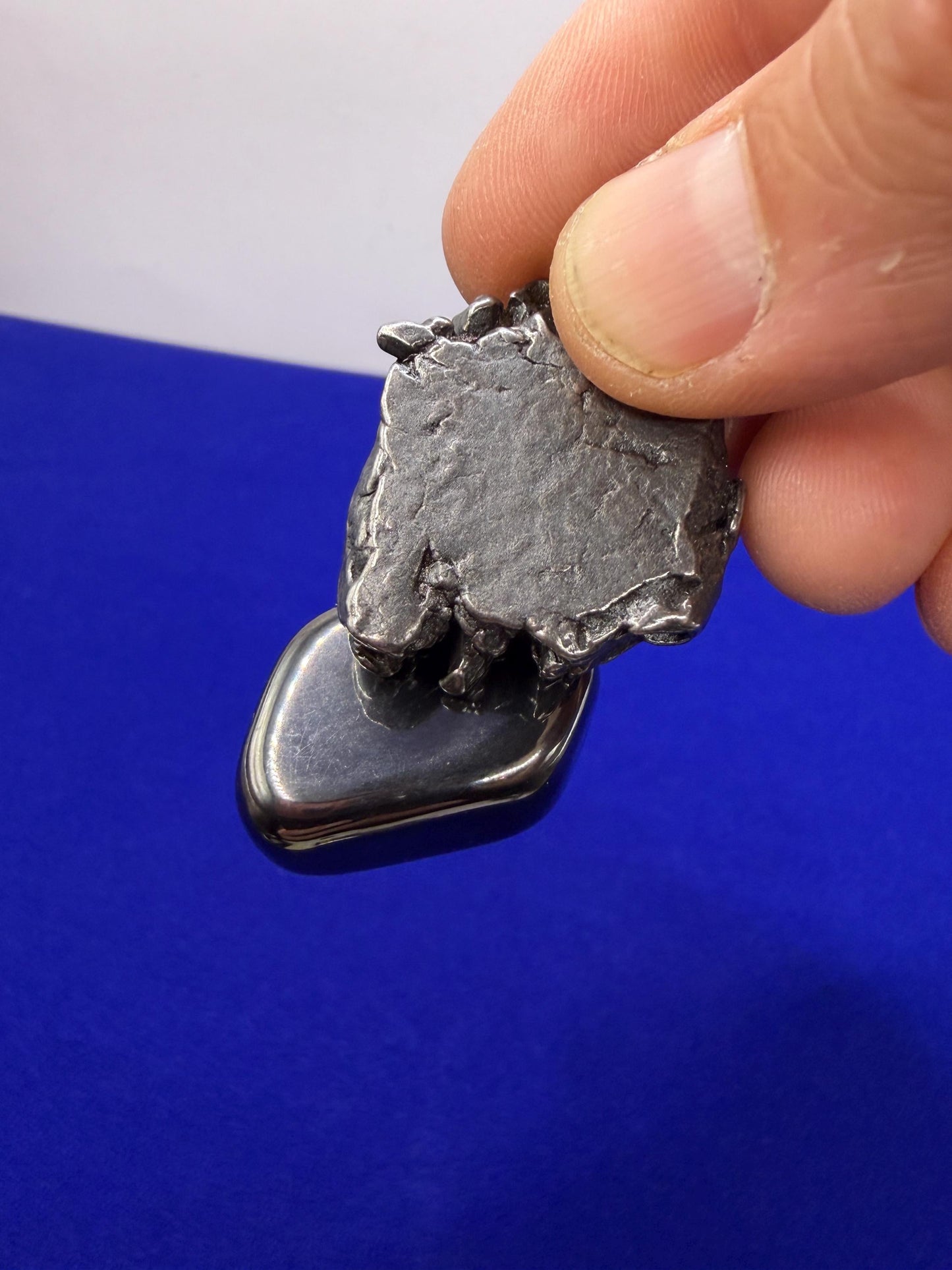 Campo del Cielo Meteorite Pendant: Authentic Iron Meteorite Jewelry, 26.14g