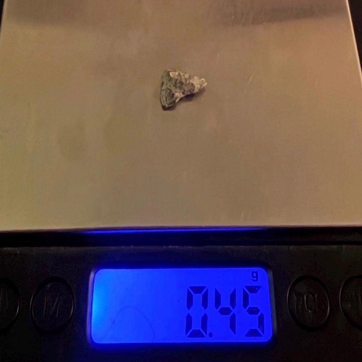 NWA 13974 Lunar Meteorite: Feldspathic Breccia Moon Rock, 0.45 grams