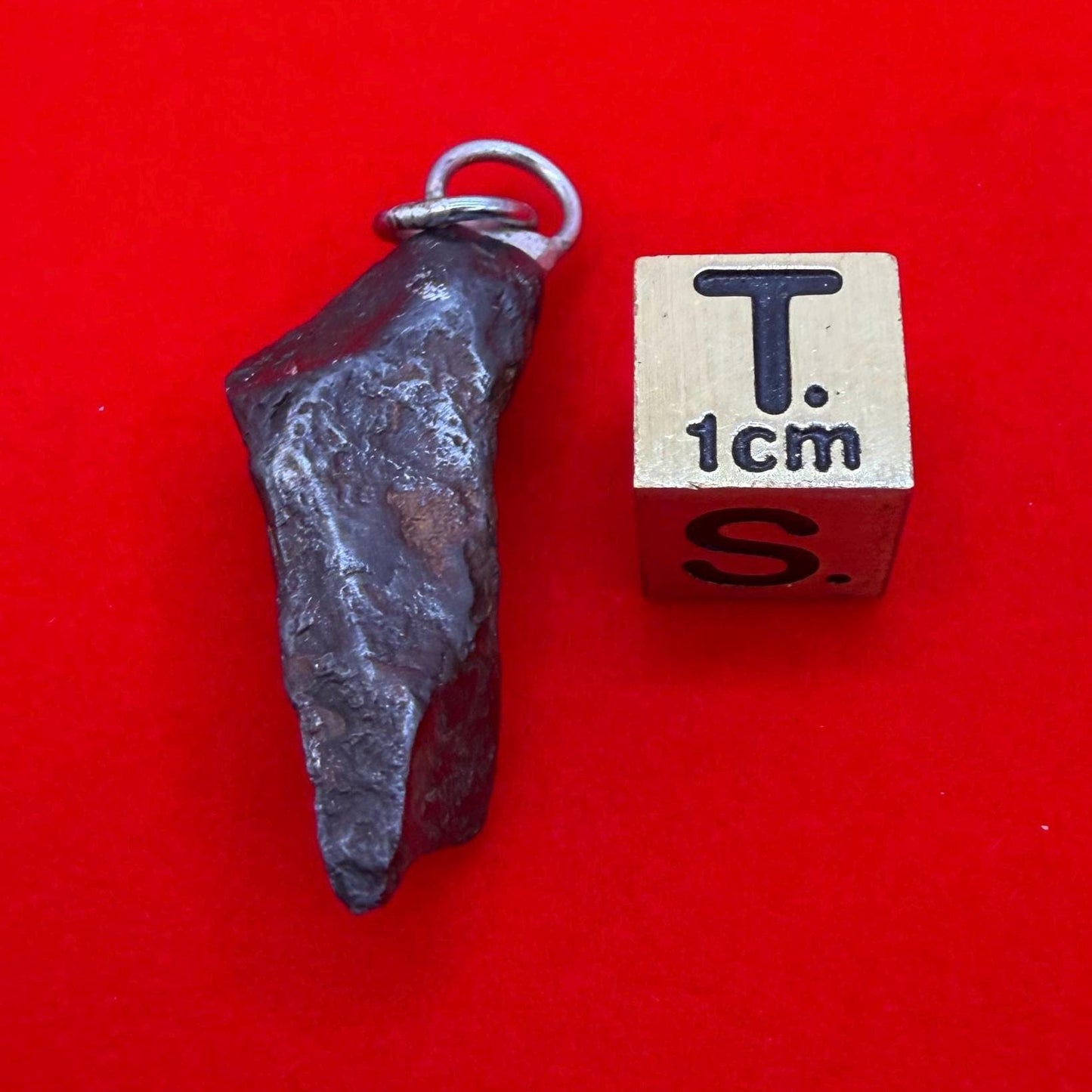Canyon Diablo Iron Meteorite Pendant: Arizona Space Gift, 7.82 grams