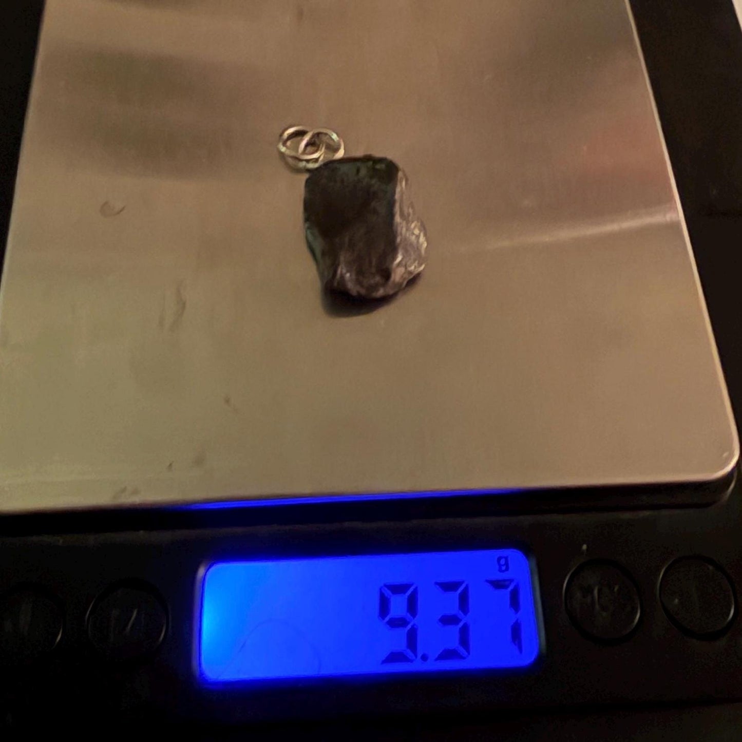Canyon Diablo Iron Meteorite Pendant: Arizona Space Gift, 9.37 grams