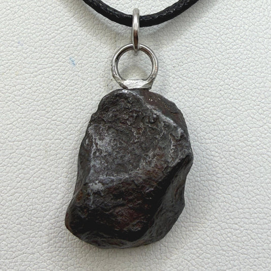 Canyon Diablo Iron Meteorite Pendant: Arizona Space Gift, 9.37 grams