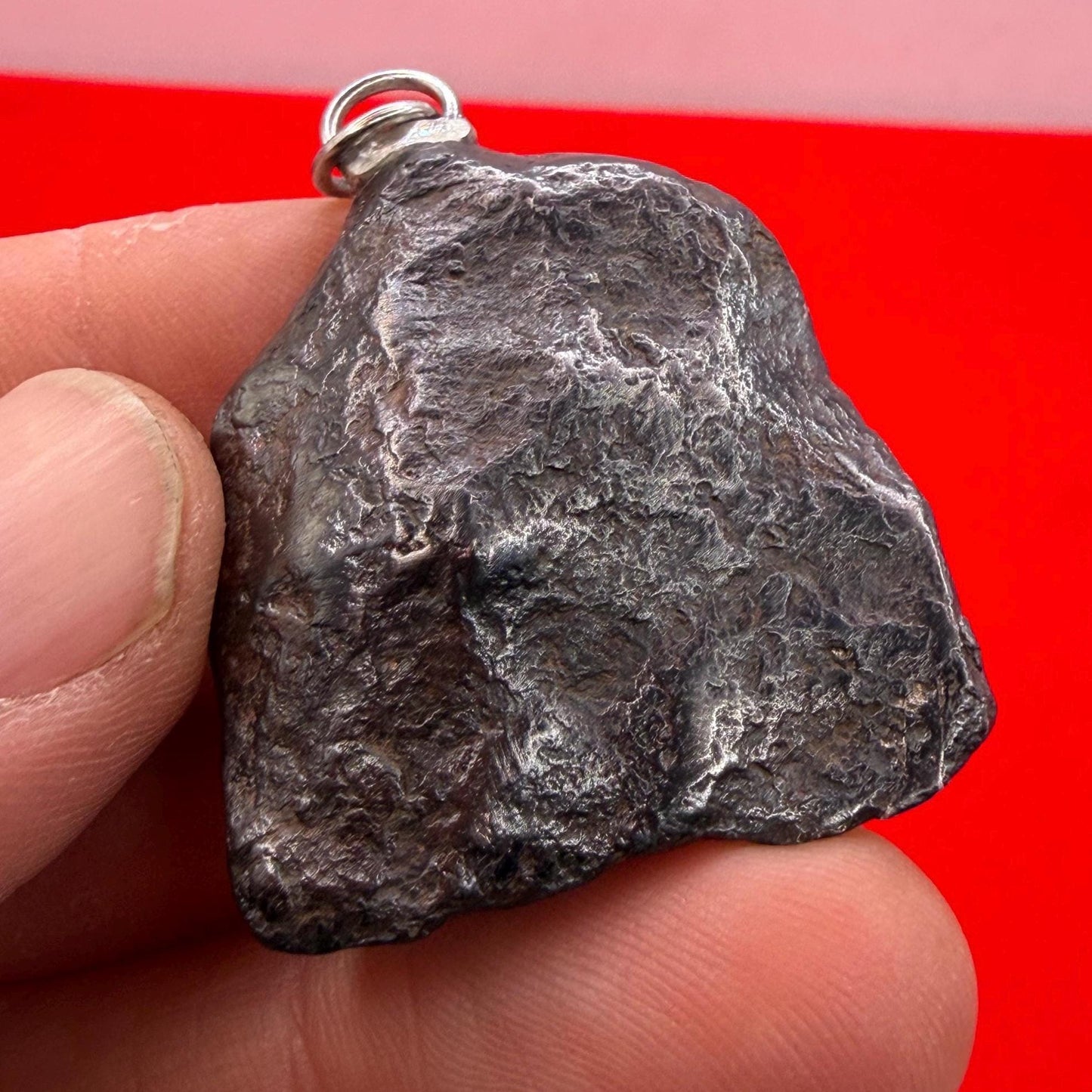 Canyon Diablo Iron Meteorite Pendant: Arizona Space Gift, 33.93 grams