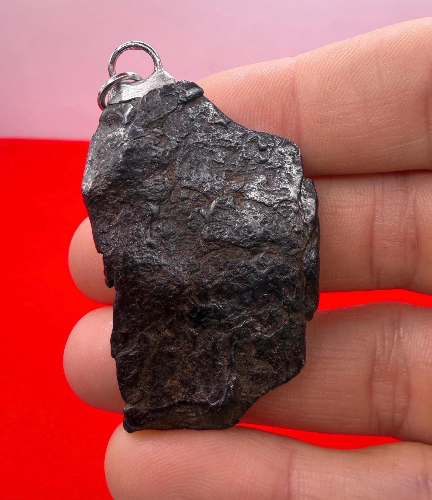 Canyon Diablo Iron Meteorite Pendant: Arizona Space Gift, 41.78 grams