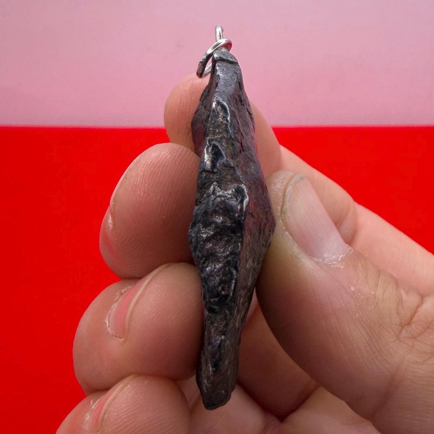 Canyon Diablo Iron Meteorite Pendant: Arizona Space Gift, 41.78 grams