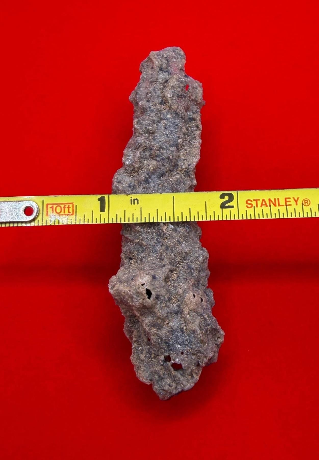 Sahara Desert Fulgurite: Fossilized Lightning Rock, Energy Work, 8.99 grams