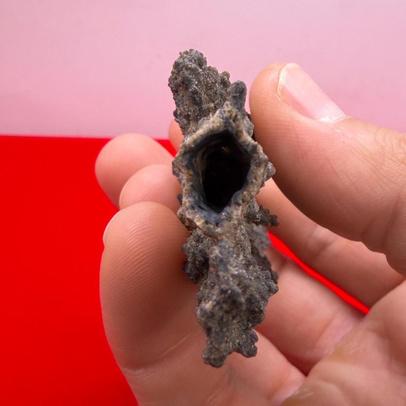 Sahara Desert Fulgurite: Fossilized Lightning Rock, Energy Work, 12.47 grams