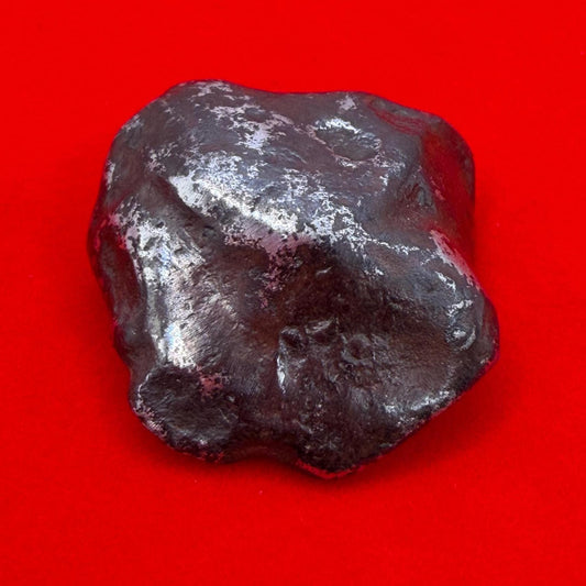 Agoudal Iron Meteorite Specimen: Authentic Meteorite, IIAB Hexahedrite, 22.28 grams