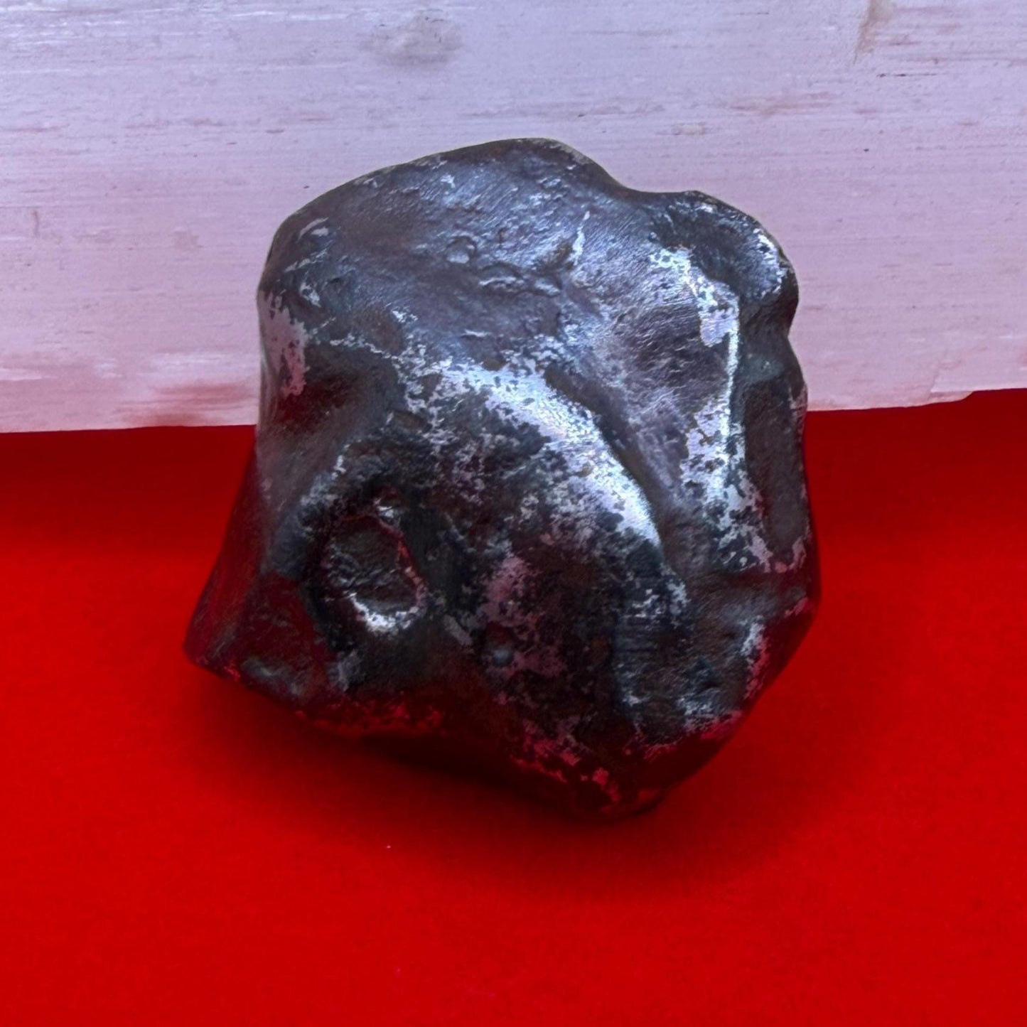 Agoudal Iron Meteorite Specimen: Authentic Meteorite, IIAB Hexahedrite, 22.28 grams