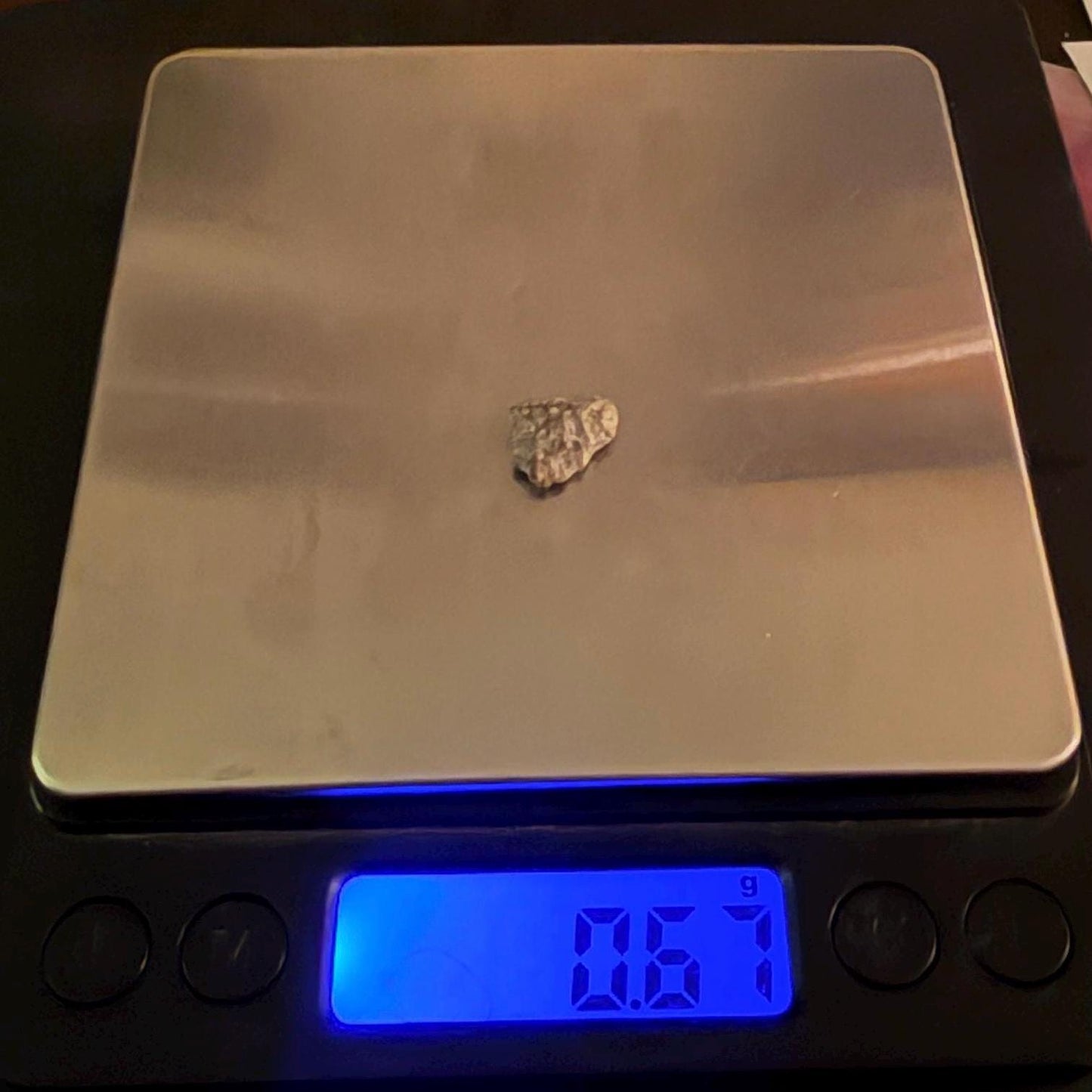 NWA 13974 Lunar Meteorite: Feldspathic Breccia Moon Rock, 0.67 grams