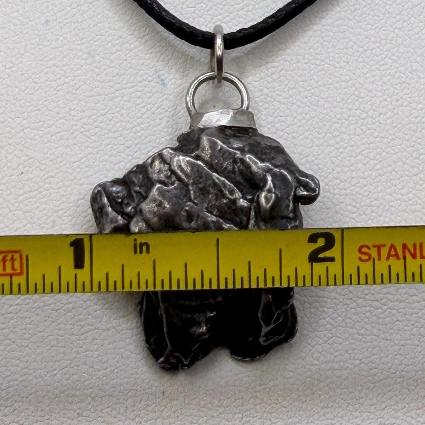 Campo del Cielo Meteorite Pendant: Authentic Iron Meteorite, Space Gift, 13.64 grams