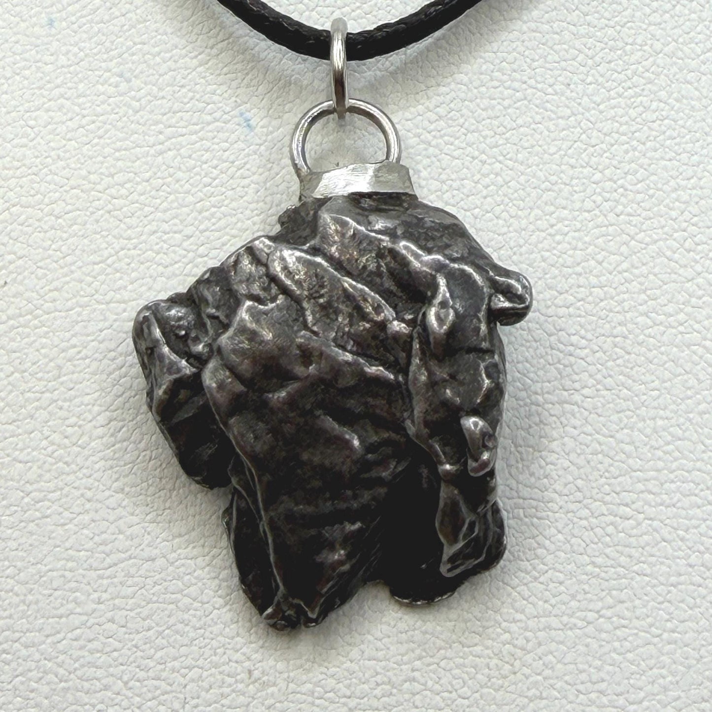 Campo del Cielo Meteorite Pendant: Authentic Iron Meteorite, Space Gift, 13.64 grams