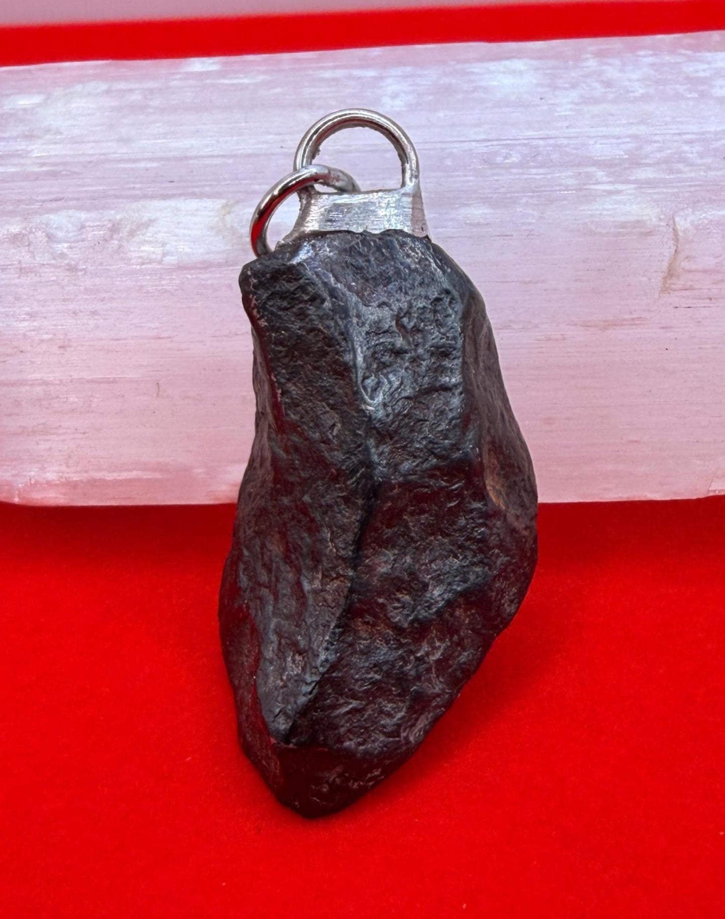 Canyon Diablo Iron Meteorite Pendant: Arizona Space Gift, 18.63g