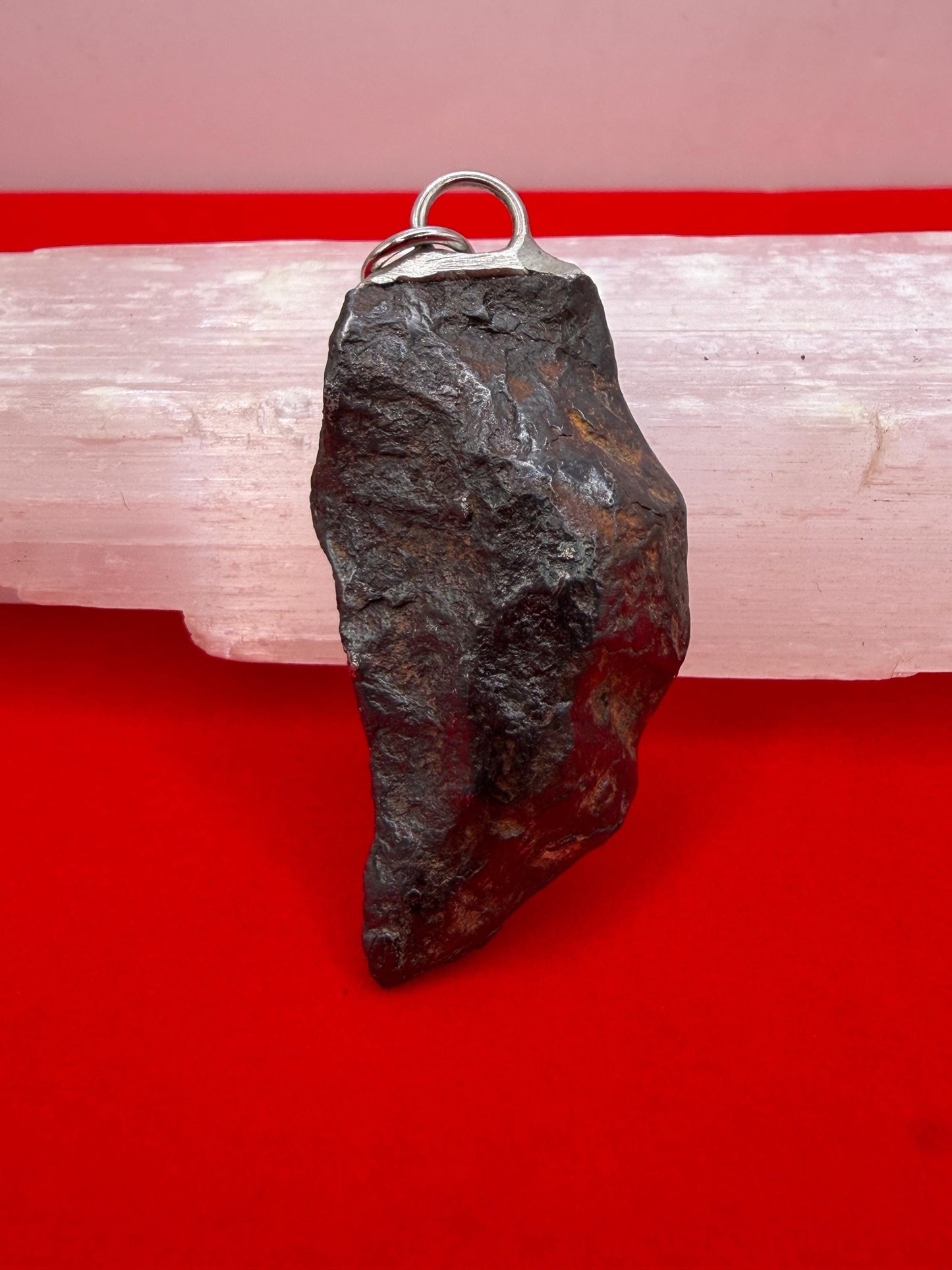 Canyon Diablo Iron Meteorite Pendant: Arizona Space Gift, 23.34 grams