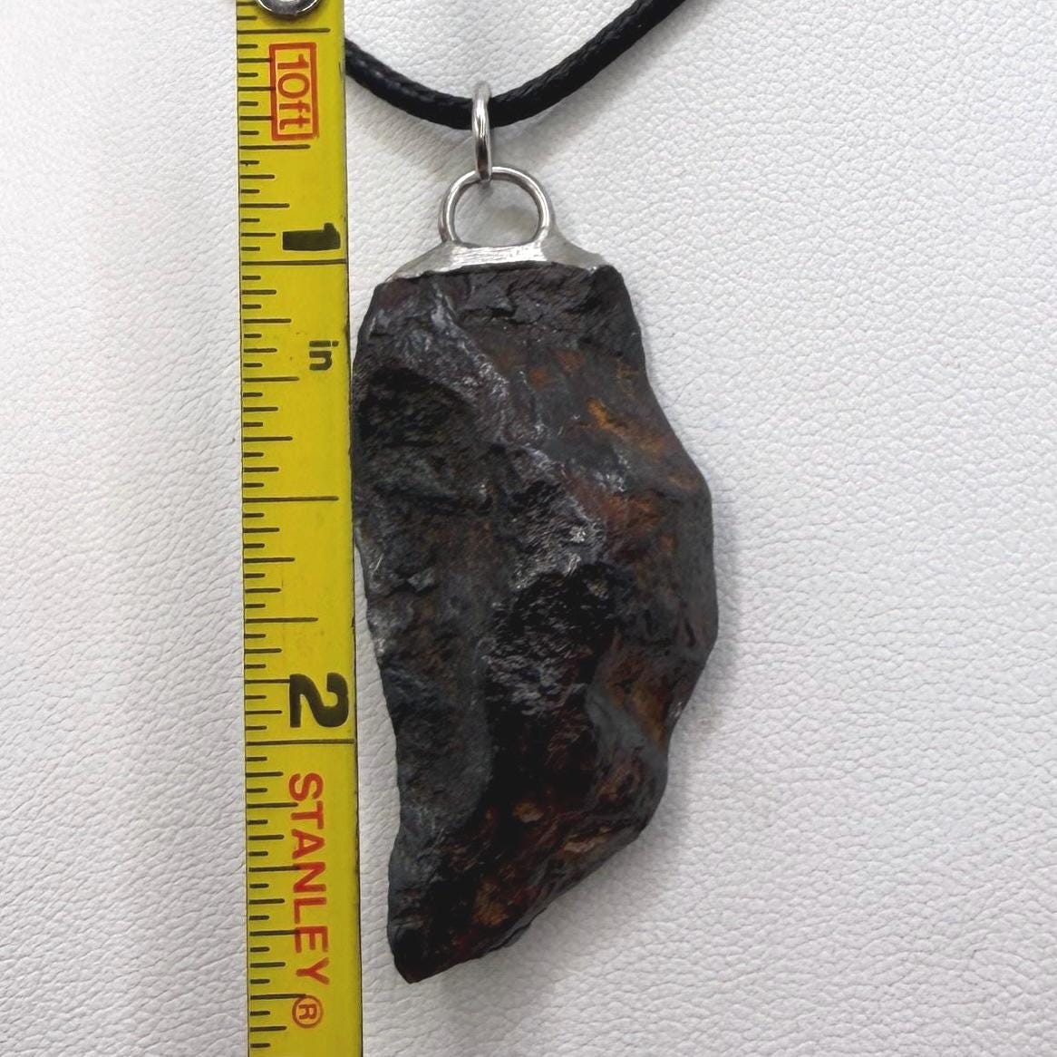Canyon Diablo Iron Meteorite Pendant: Arizona Space Gift, 23.34 grams