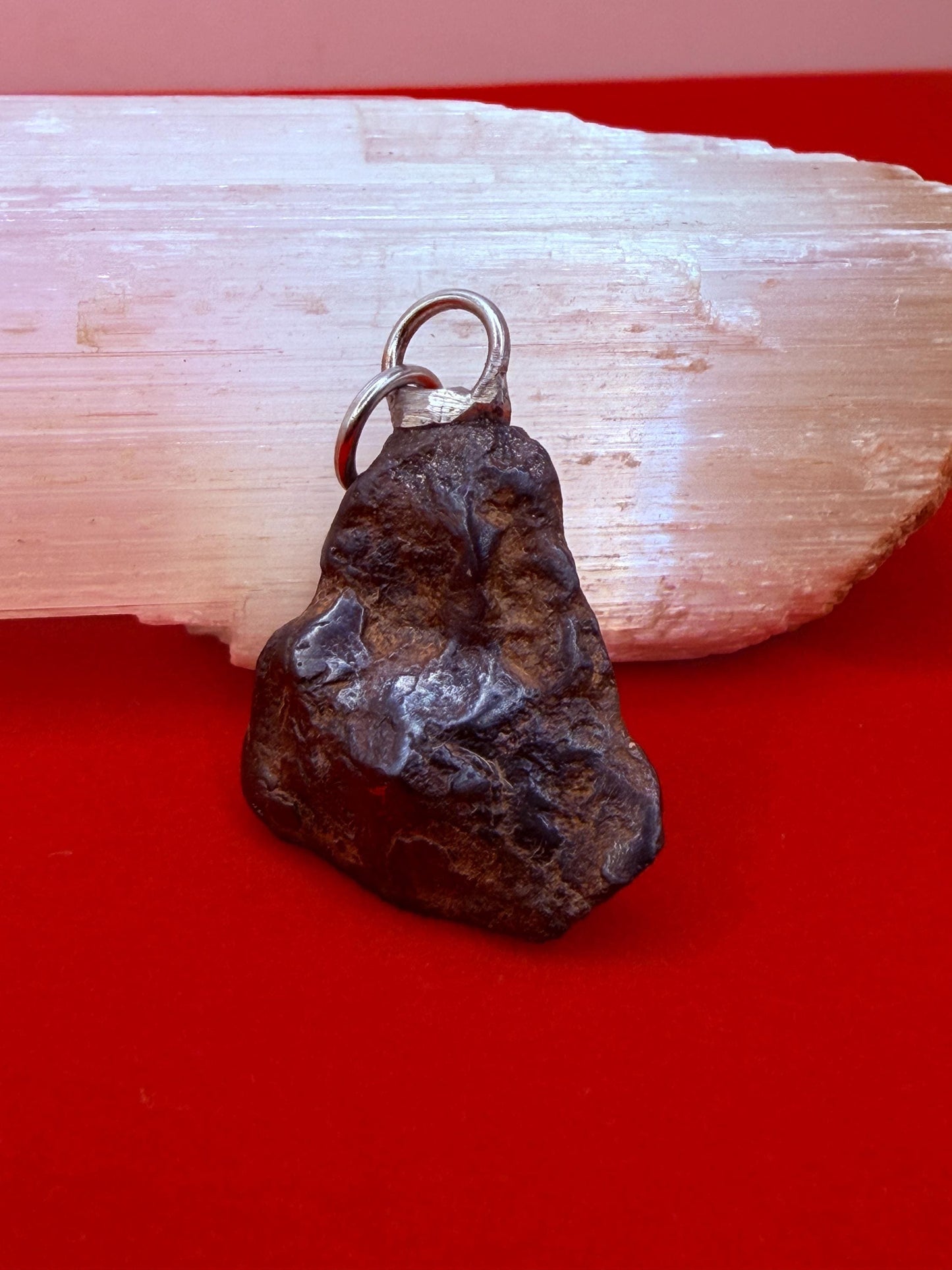 Canyon Diablo Iron Meteorite Pendant: Arizona Space Gift, 8.08 grams