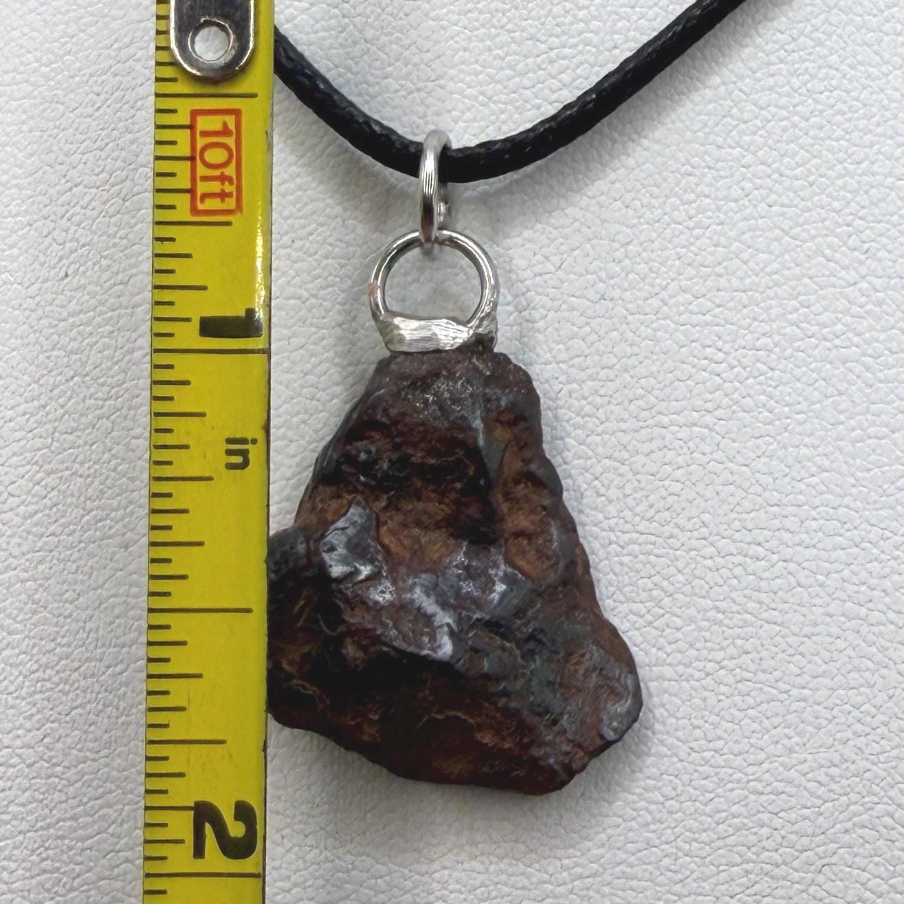 Canyon Diablo Iron Meteorite Pendant: Arizona Space Gift, 8.08 grams