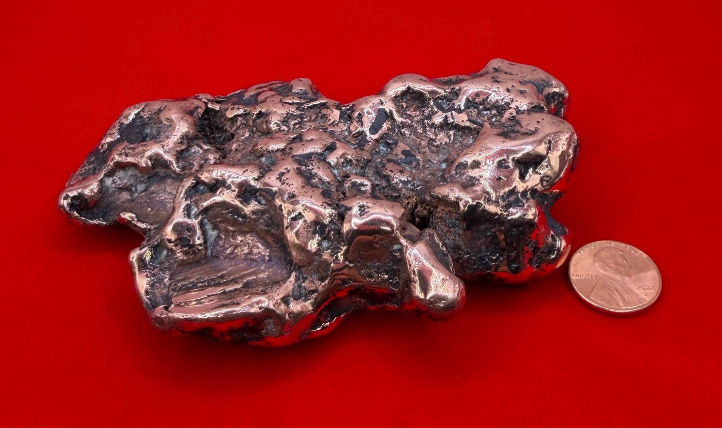 Michigan Float Copper, Keweenaw Native Copper, 1 lbs 11.1 ounces