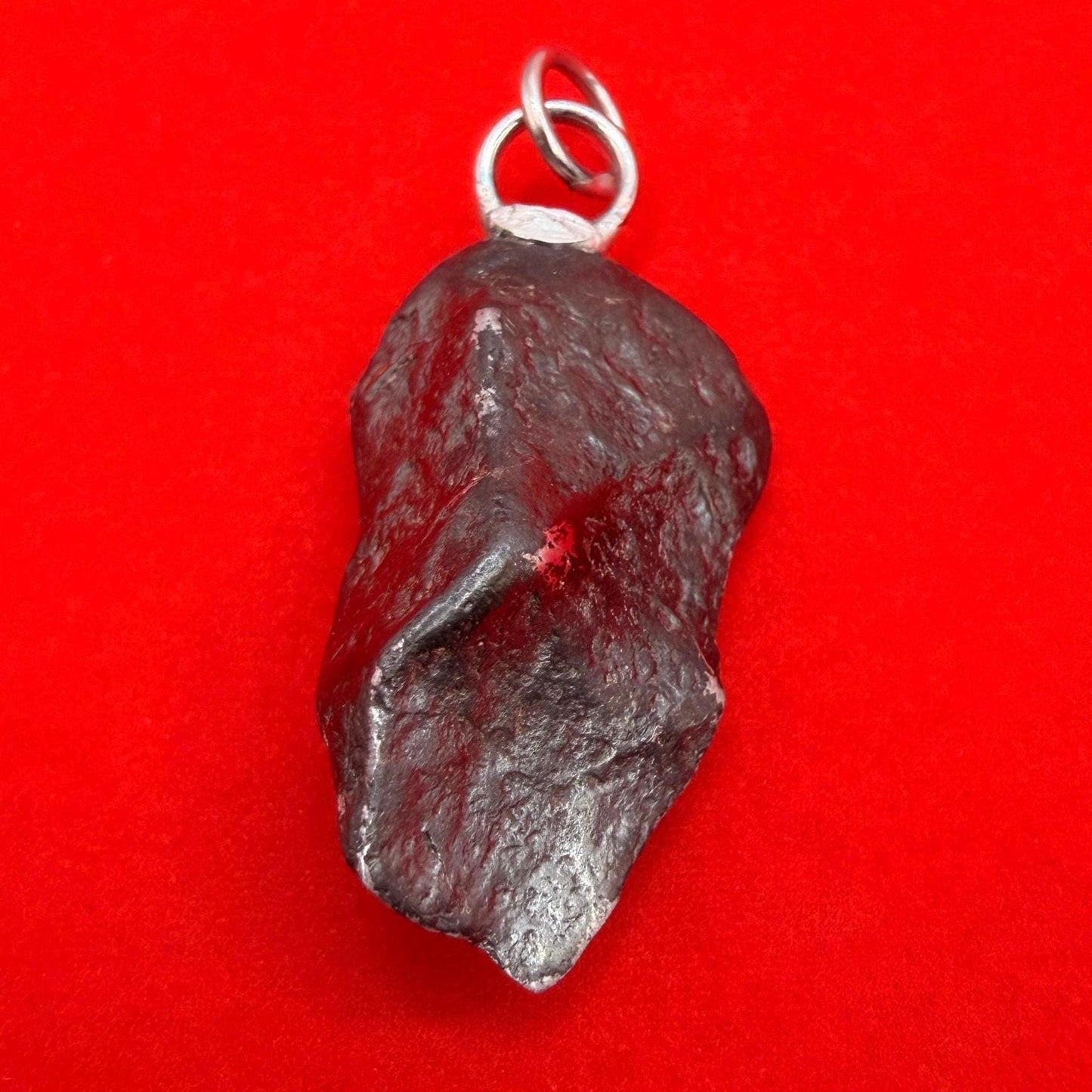 Canyon Diablo Iron Meteorite Pendant: Arizona Space Gift, 15.41 grams
