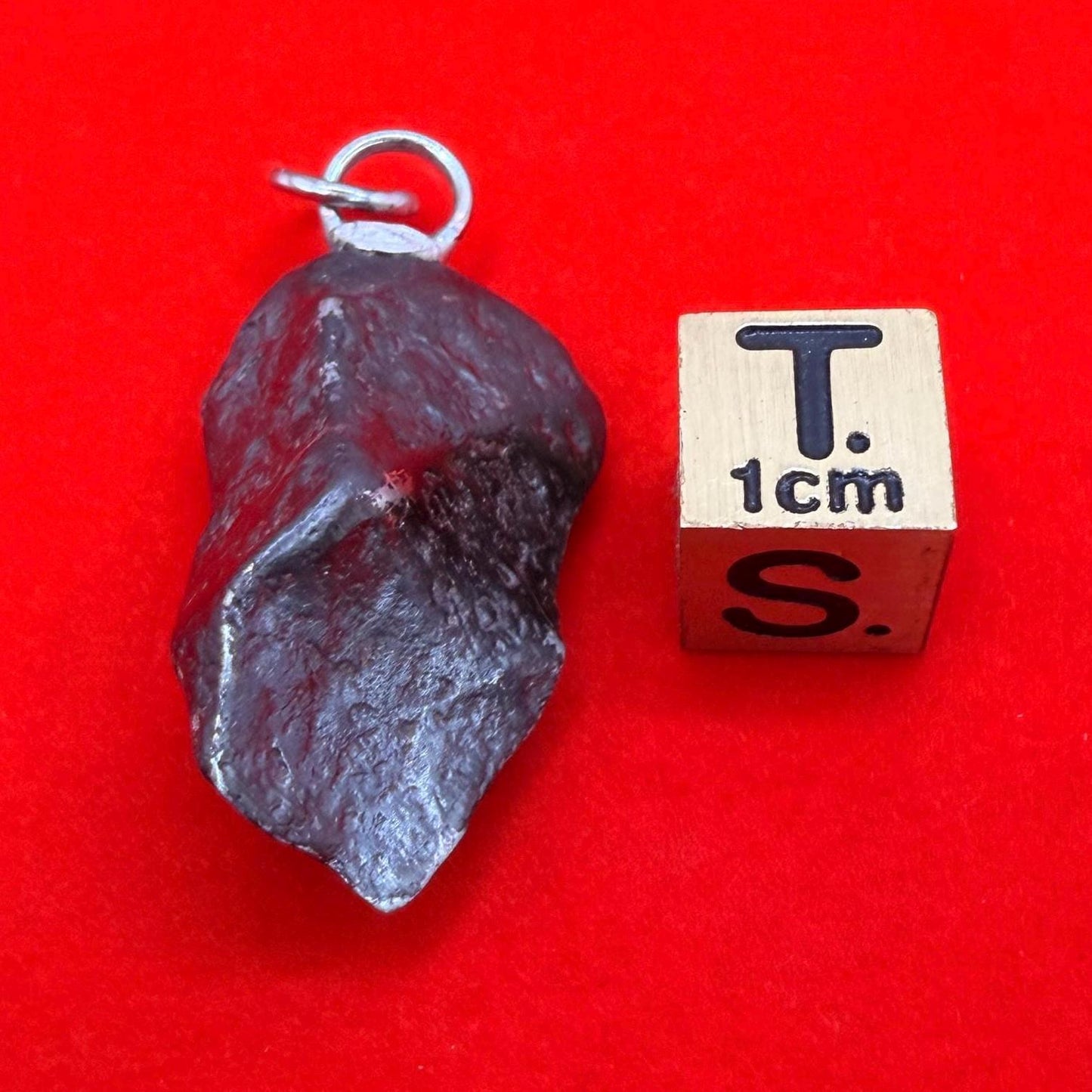 Canyon Diablo Iron Meteorite Pendant: Arizona Space Gift, 15.41 grams