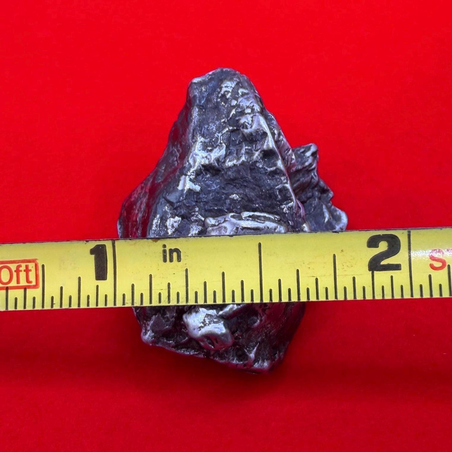 Uruacu Iron Meteorite Specimen: Space Gift, Authentic Meteorite, Brazil, 28.58 grams