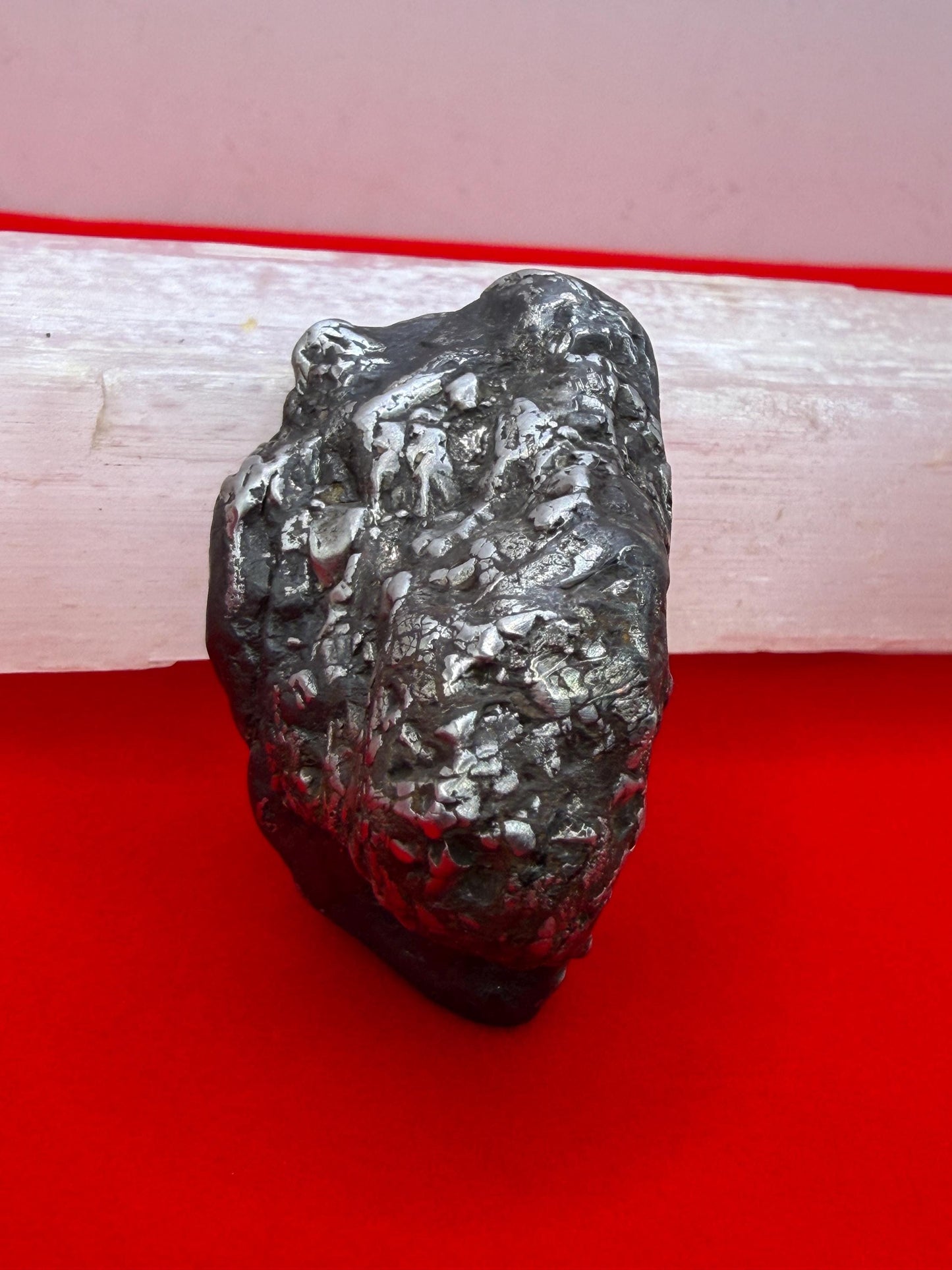 Uruacu Iron Meteorite Specimen: Space Gift, Authentic Meteorite, Brazil, 60.66 grams