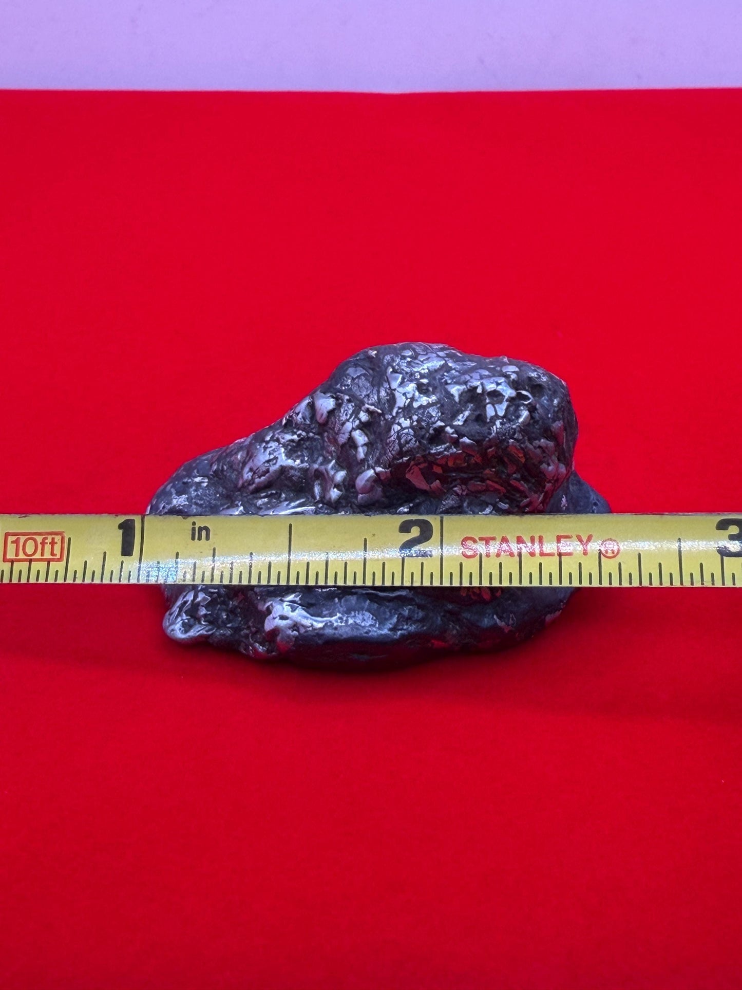 Uruacu Iron Meteorite Specimen: Space Gift, Authentic Meteorite, Brazil, 60.66 grams