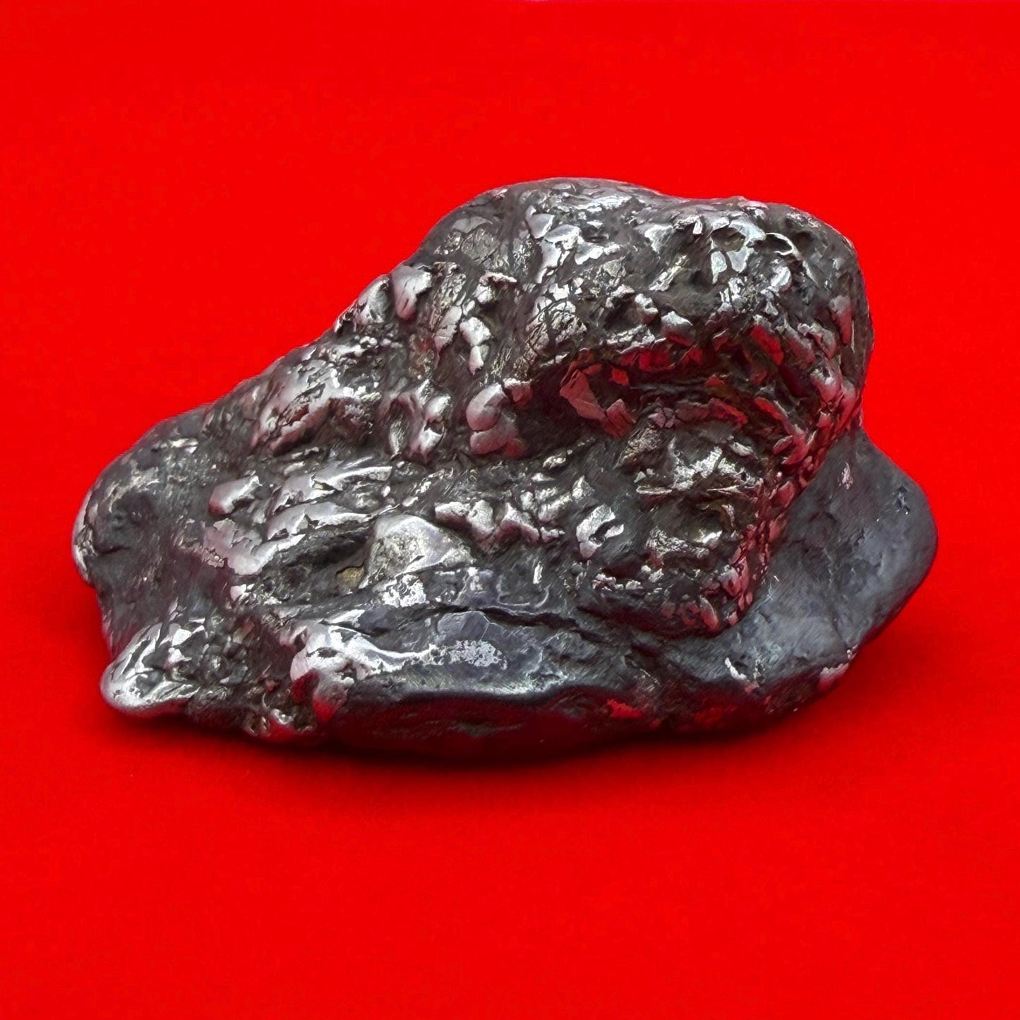 Uruacu Iron Meteorite Specimen: Space Gift, Authentic Meteorite, Brazil, 60.66 grams