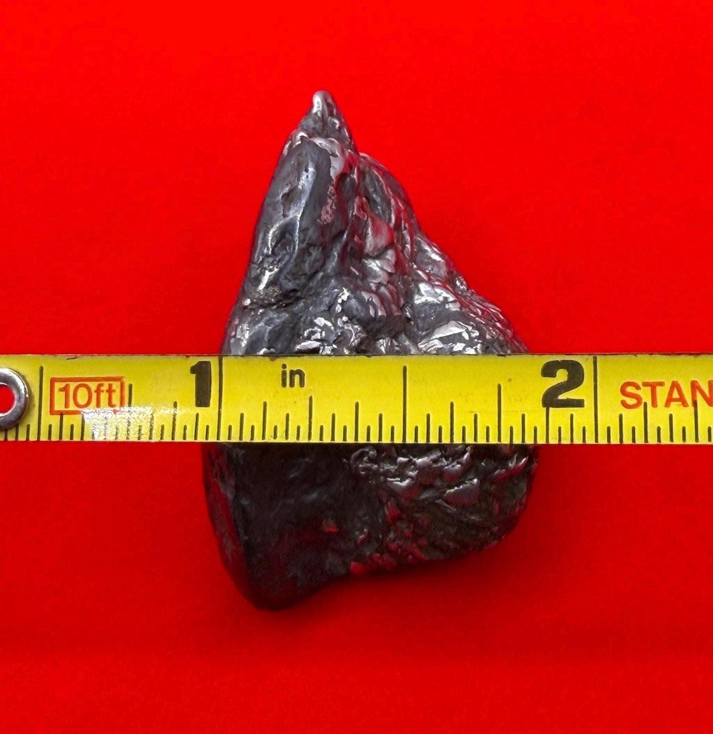 Uruacu Iron Meteorite Specimen: Space Gift, Authentic Meteorite, Brazil, 60.66 grams