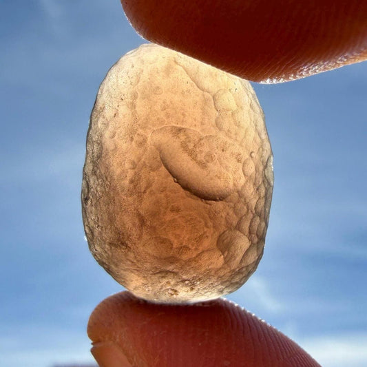 Saffordite Stone: Rare Cintamani, Arizona Tektite -5.18 Grams