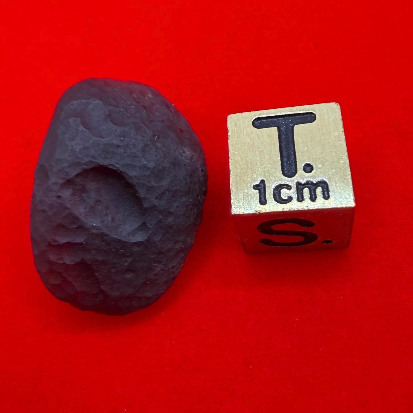 Saffordite Stone: Rare Cintamani, Arizona Tektite -5.18 Grams