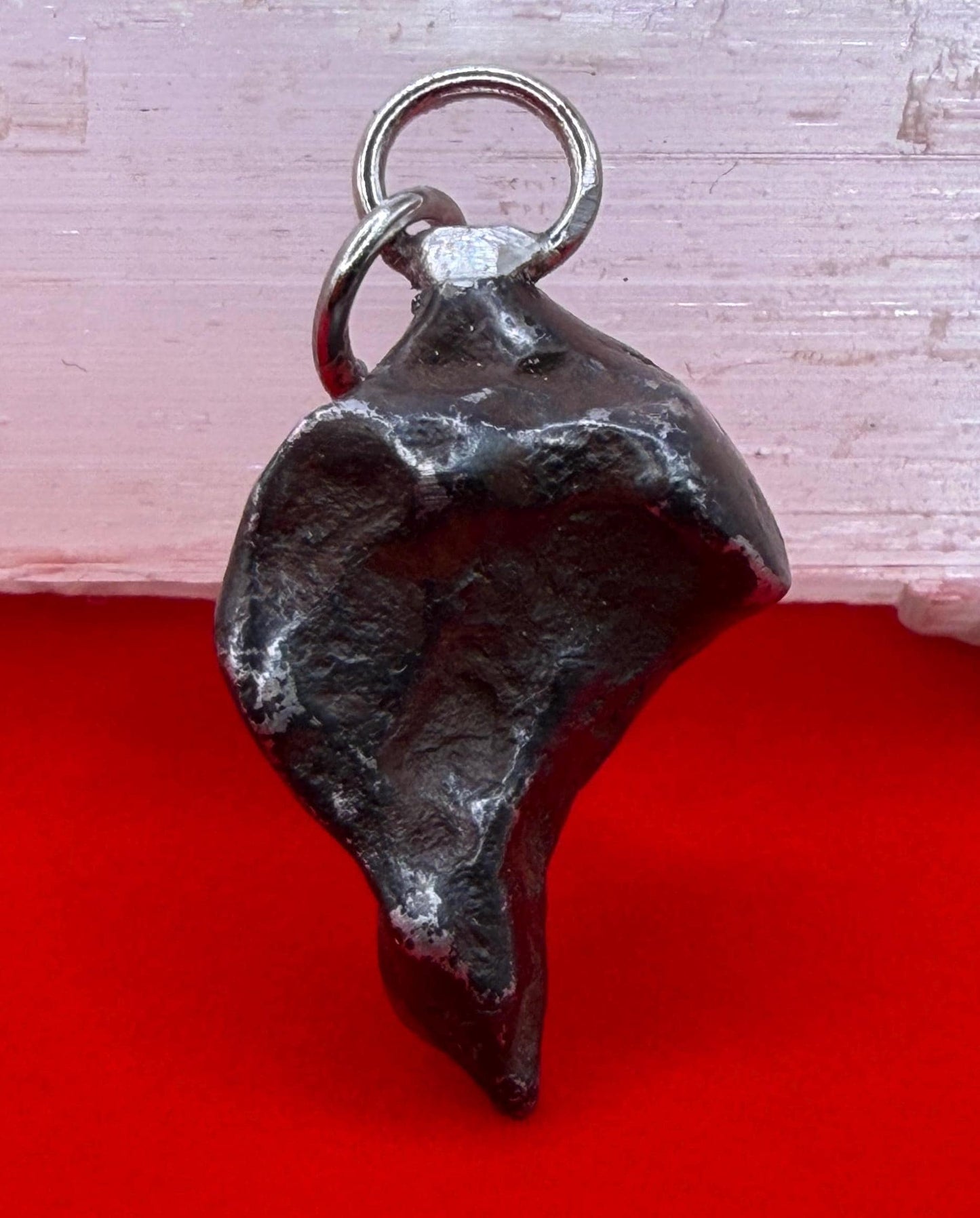 Agoudal Iron Meteorite Pendant: Handmade Astronomy Space Gift, Cosmic Pendant, 7.52 grams