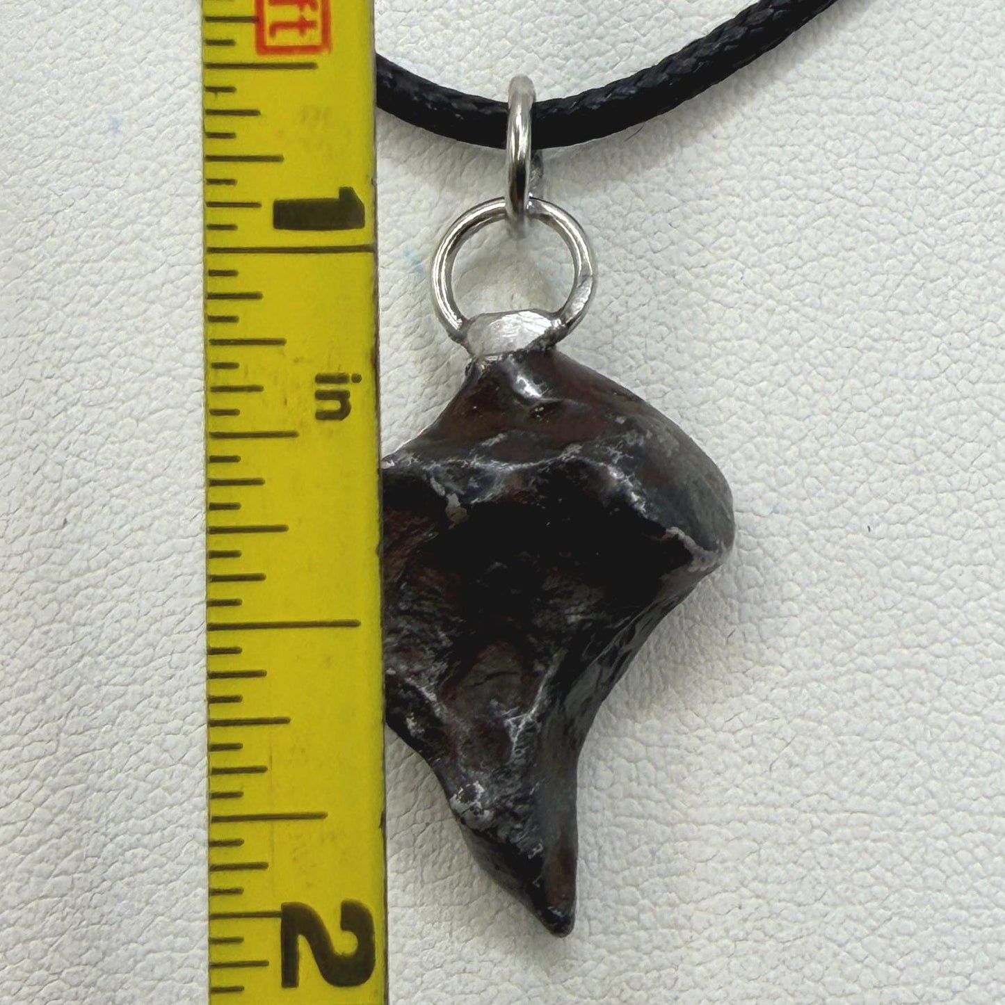 Agoudal Iron Meteorite Pendant: Handmade Astronomy Space Gift, Cosmic Pendant, 7.52 grams