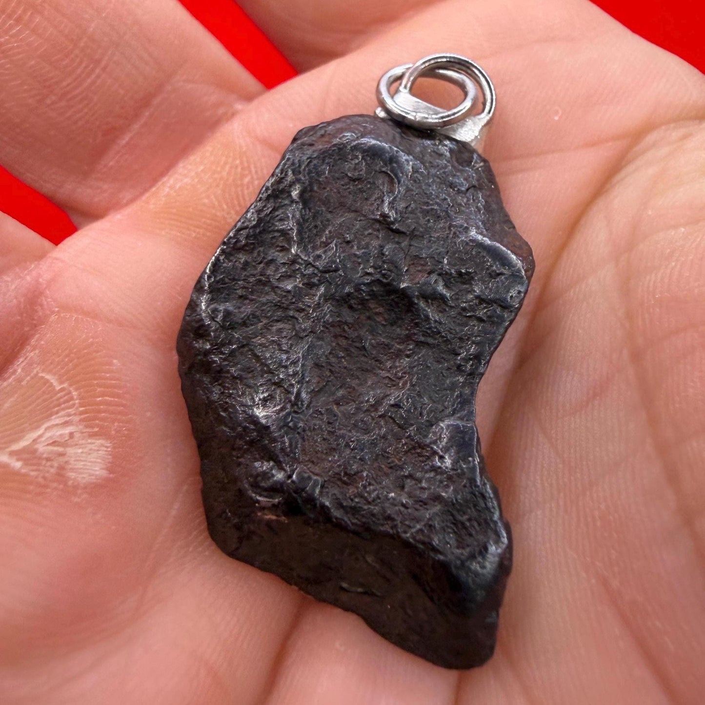 Canyon Diablo Iron Meteorite Pendant: Arizona Space Gift, 15.00