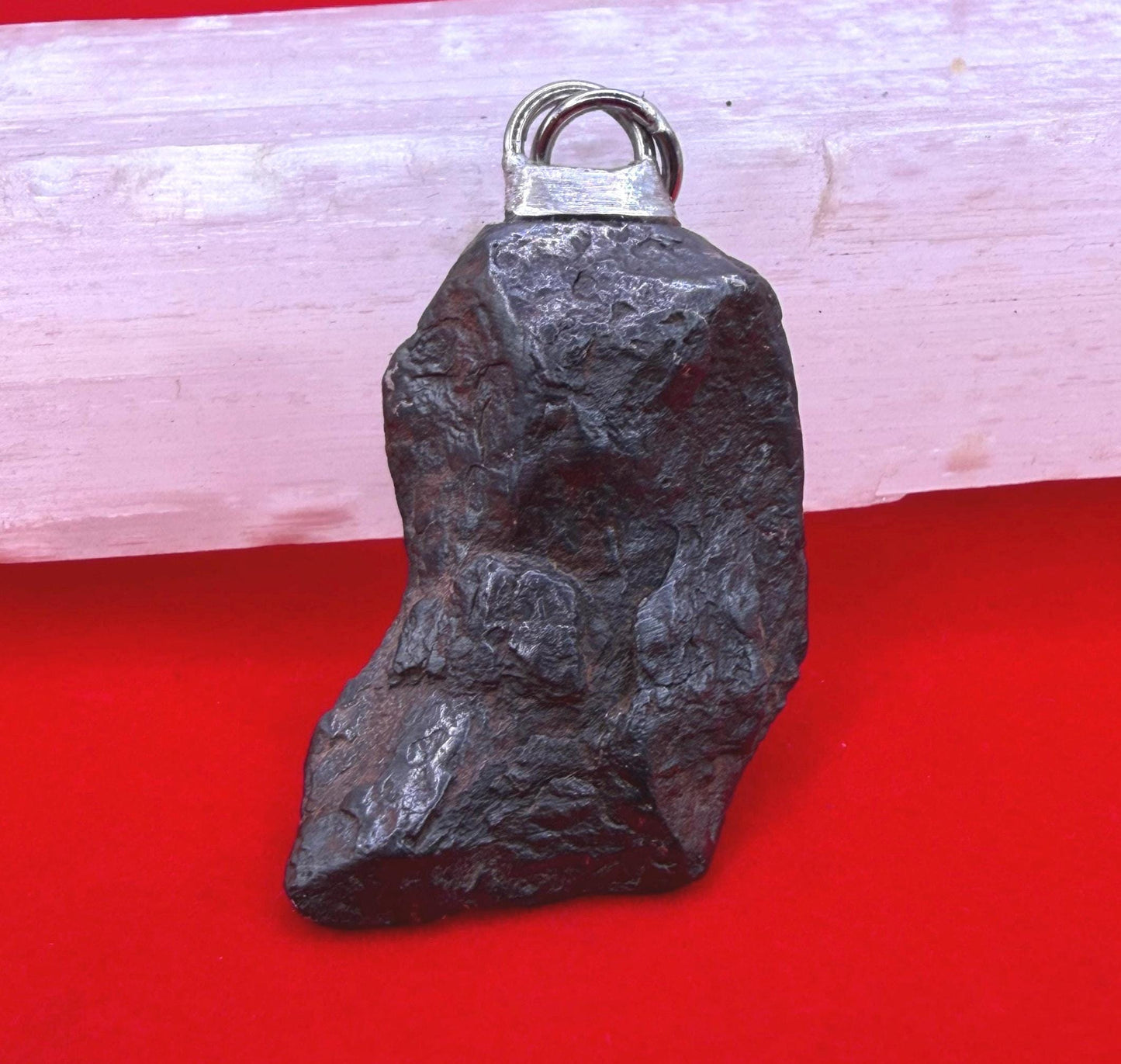 Canyon Diablo Iron Meteorite Pendant: Arizona Space Gift, 15.00
