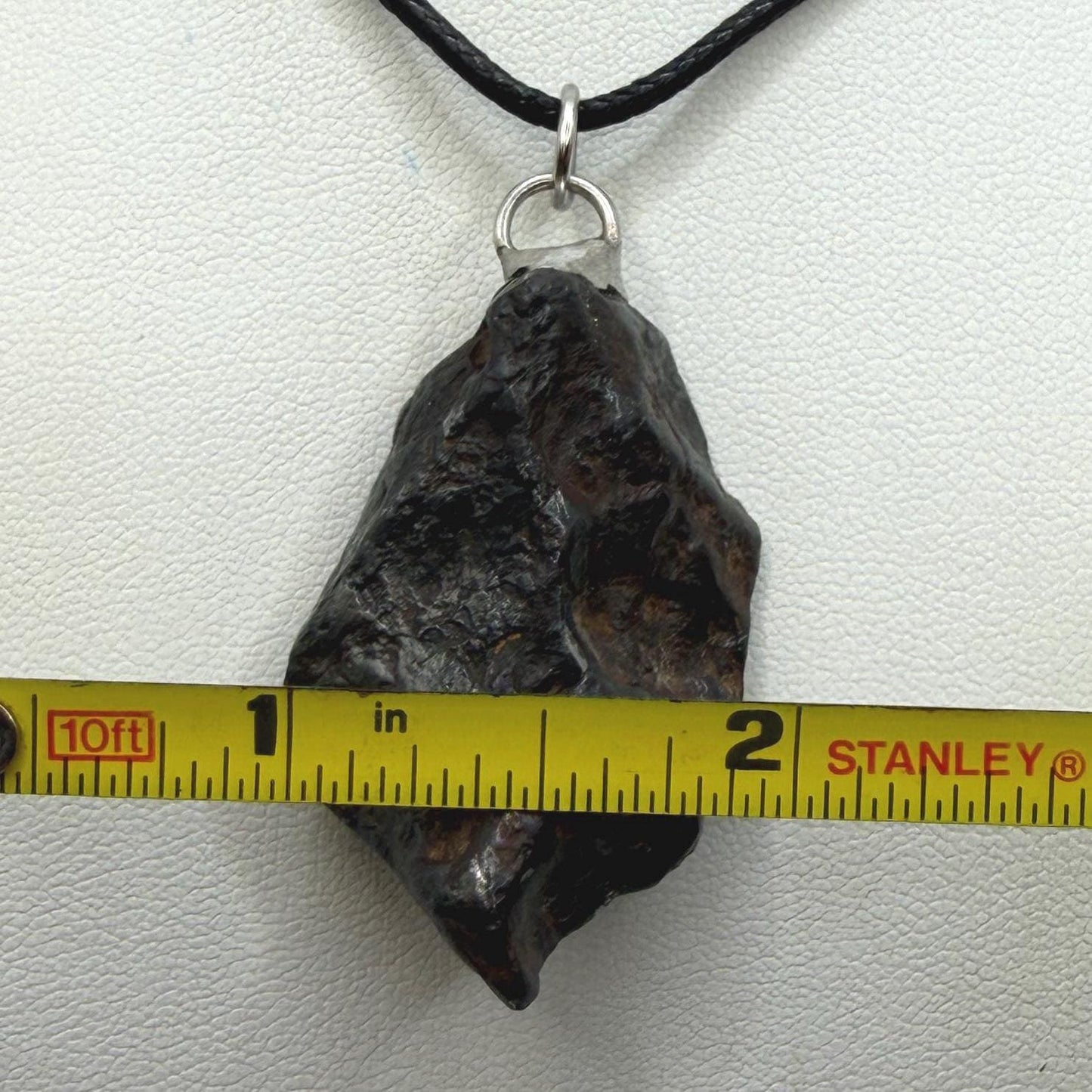 Canyon Diablo Iron Meteorite Pendant: Arizona Space Gift, 36.49g