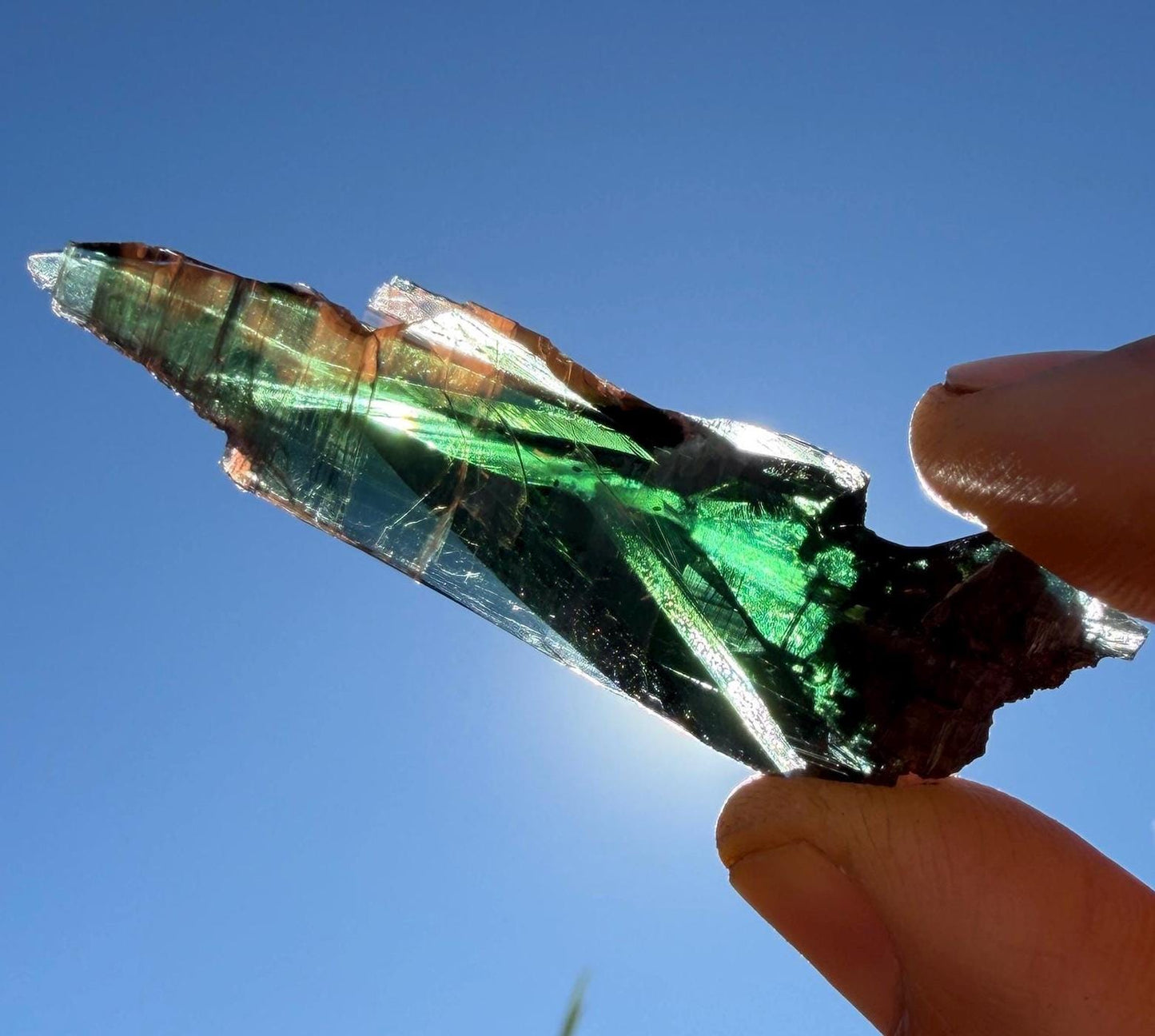 Rare Brazilian Vivianite Crystal: Reiki Energy Stone, Collector's Gem, 8.98g/44.9ct