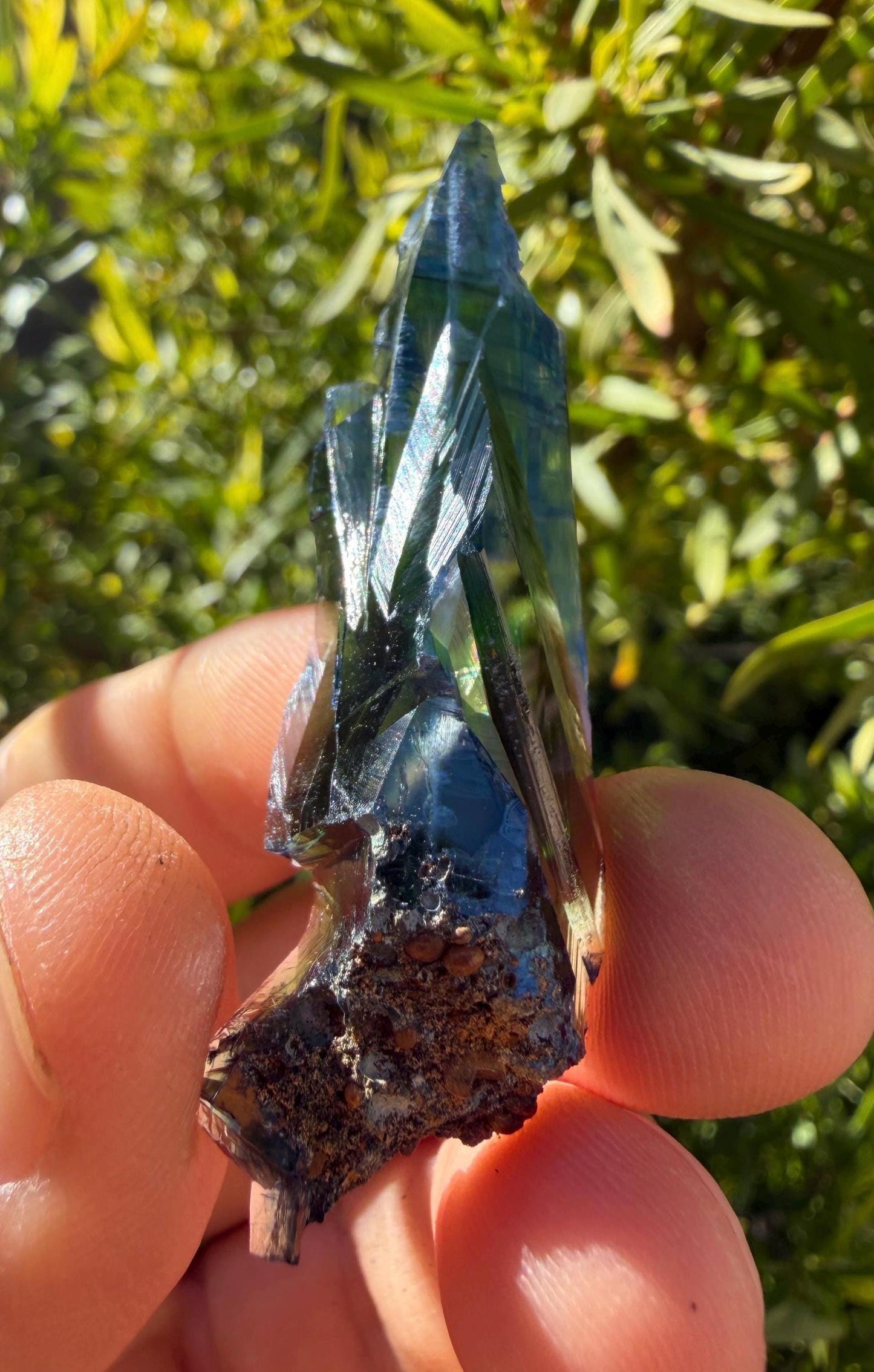 Rare Brazilian Vivianite Crystal: Reiki Energy Stone, Collector's Gem, 8.98g/44.9ct