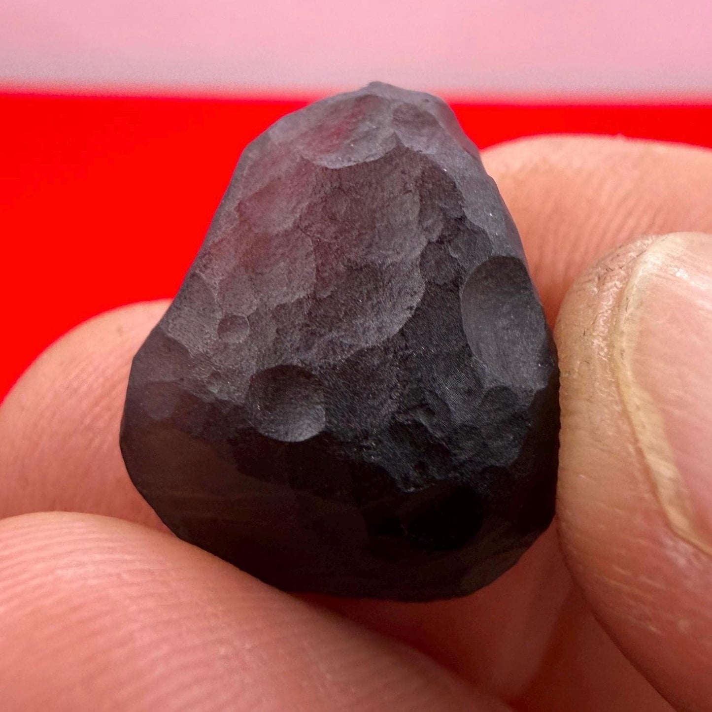 Saffordite Stone: Rare Cintamani, Arizona Tektite -3.55 Grams