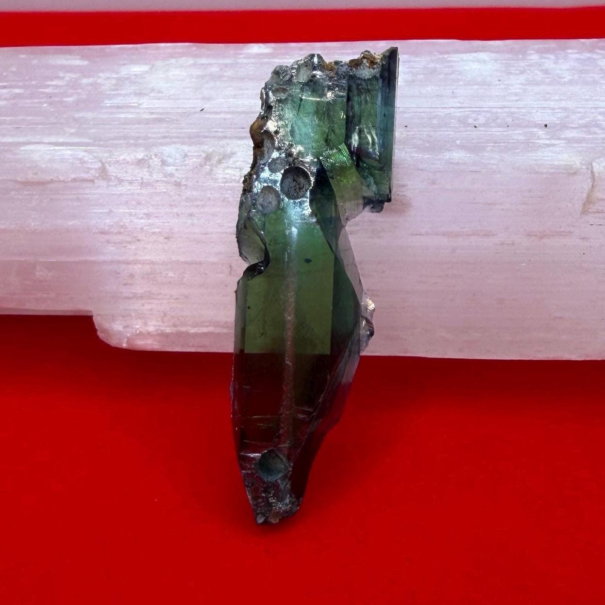 Rare Brazilian Vivianite Crystal: Reiki Energy Stone, Collector's Gem, 3.81g/19.05ct