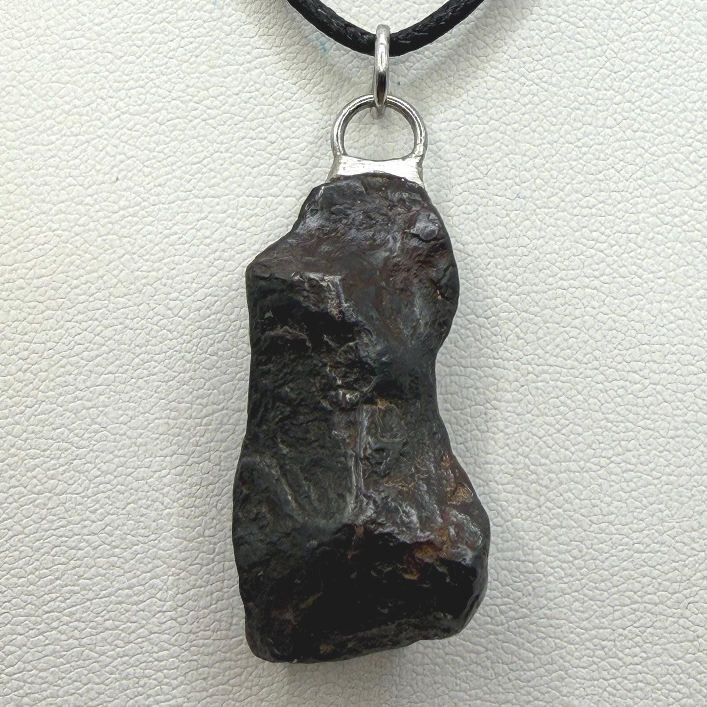 Canyon Diablo Iron Meteorite Pendant: Arizona Space Gift, 17.54 grams