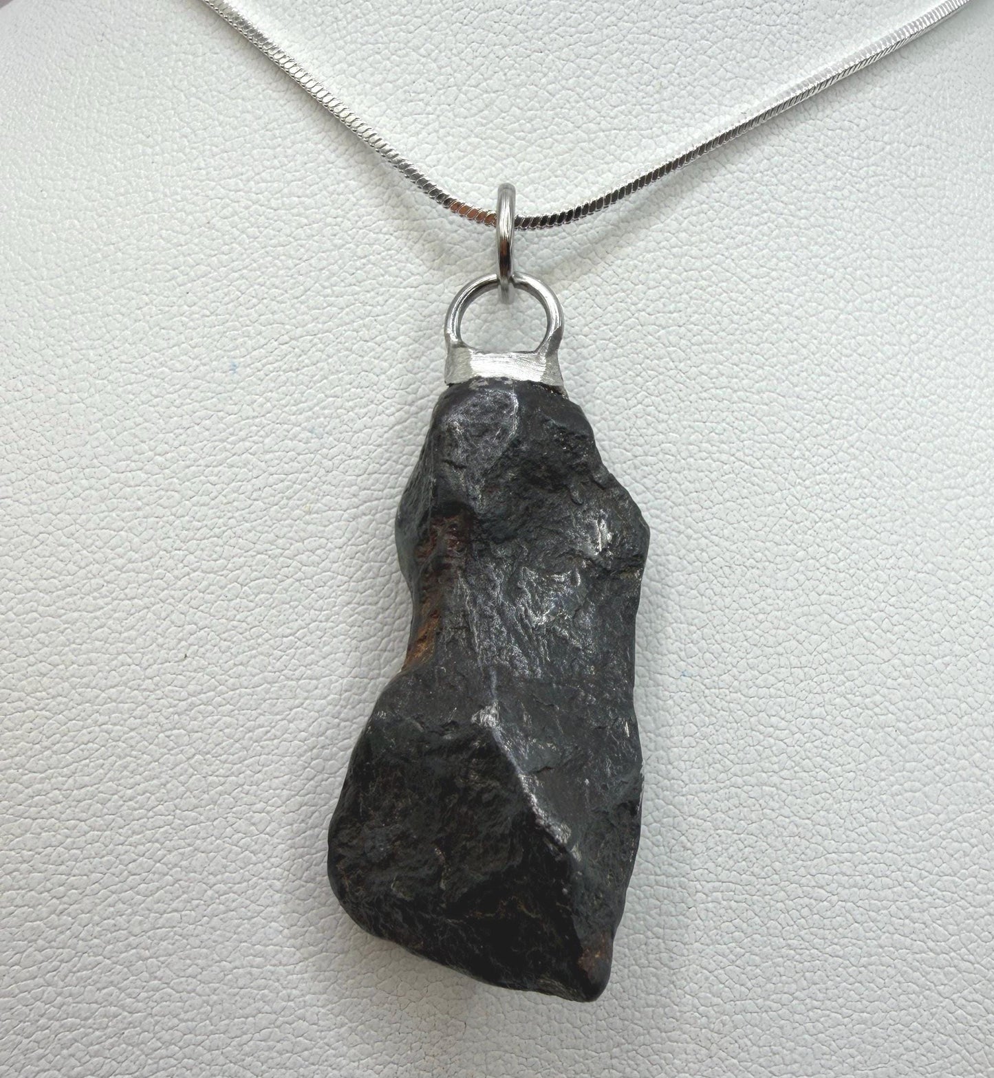 Canyon Diablo Iron Meteorite Pendant: Arizona Space Gift, 17.54 grams