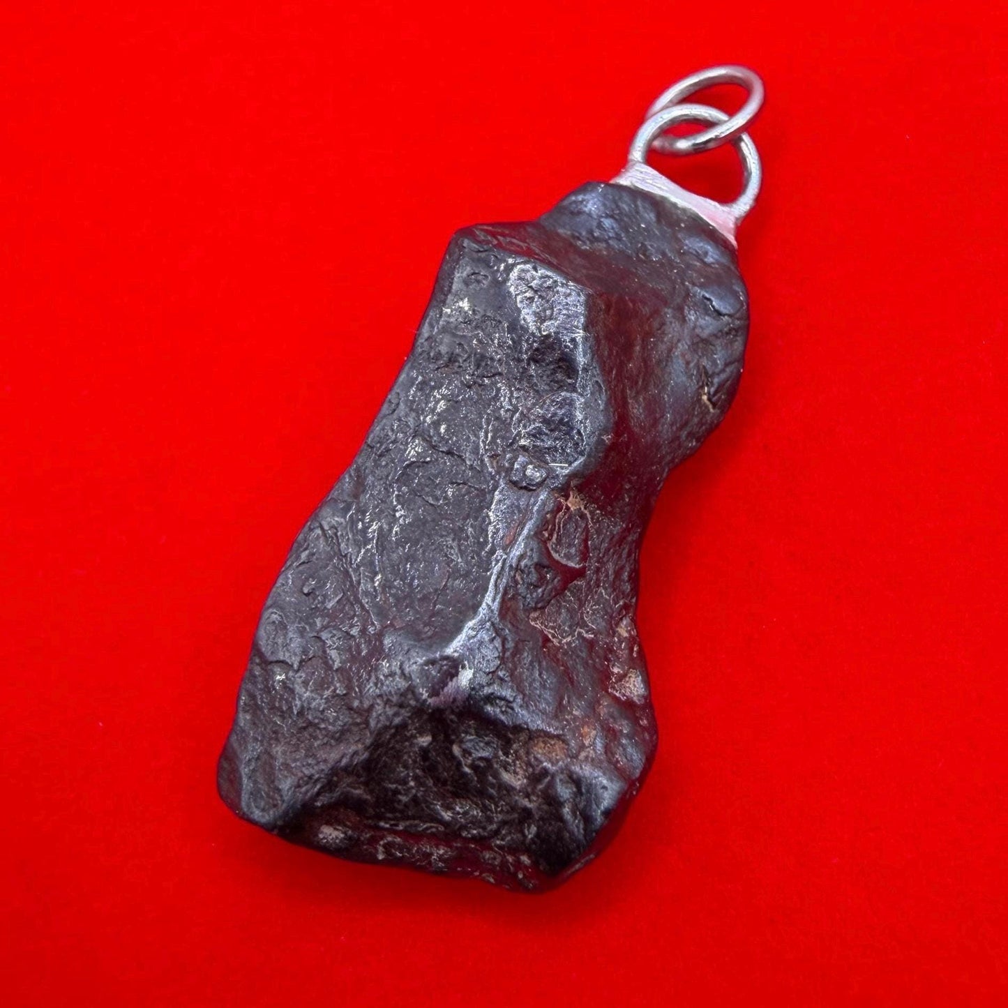 Canyon Diablo Iron Meteorite Pendant: Arizona Space Gift, 17.54 grams